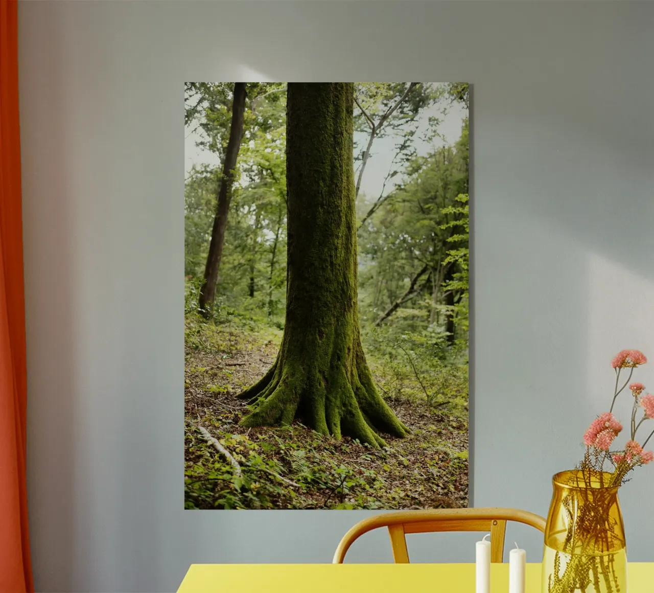 Baum in Bourgogne - Franche Comté, Frankreich plexiglass da Simon Koy