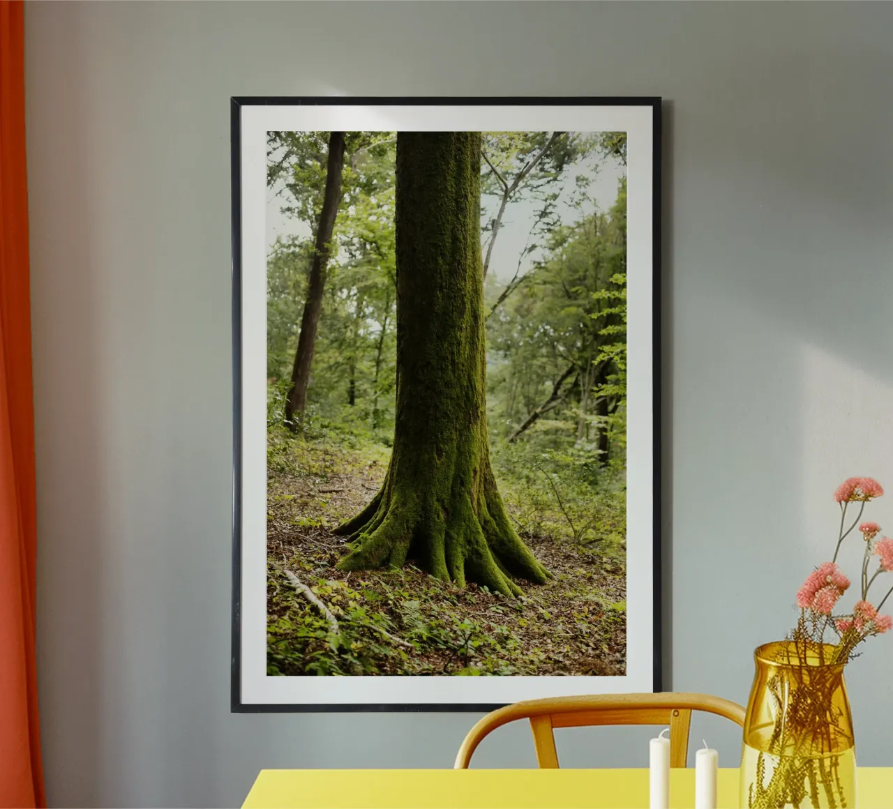 Baum in Bourgogne - Franche Comté, Frankreich carta hahnemühle da Simon Koy