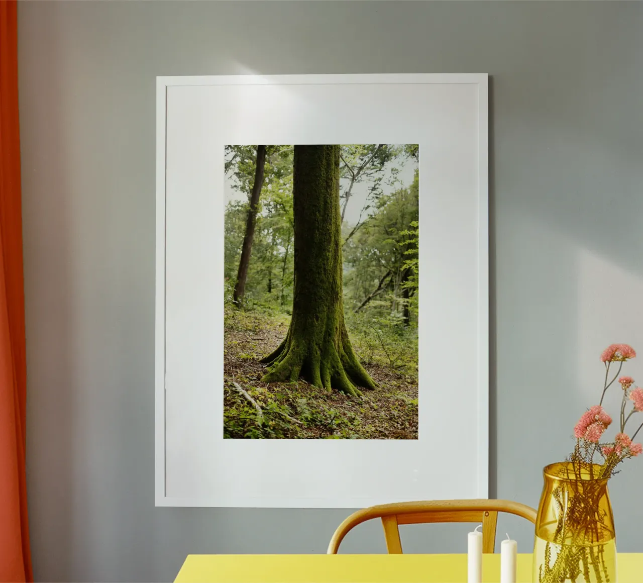 Baum in Bourgogne - Franche Comté, Frankreich carta hahnemühle da Simon Koy