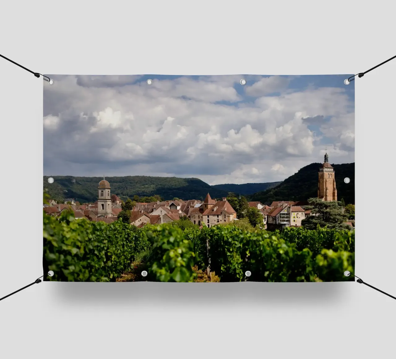 Arbois in Bourgogne - Franche Comté, Frankreich telo in pvc da Simon Koy