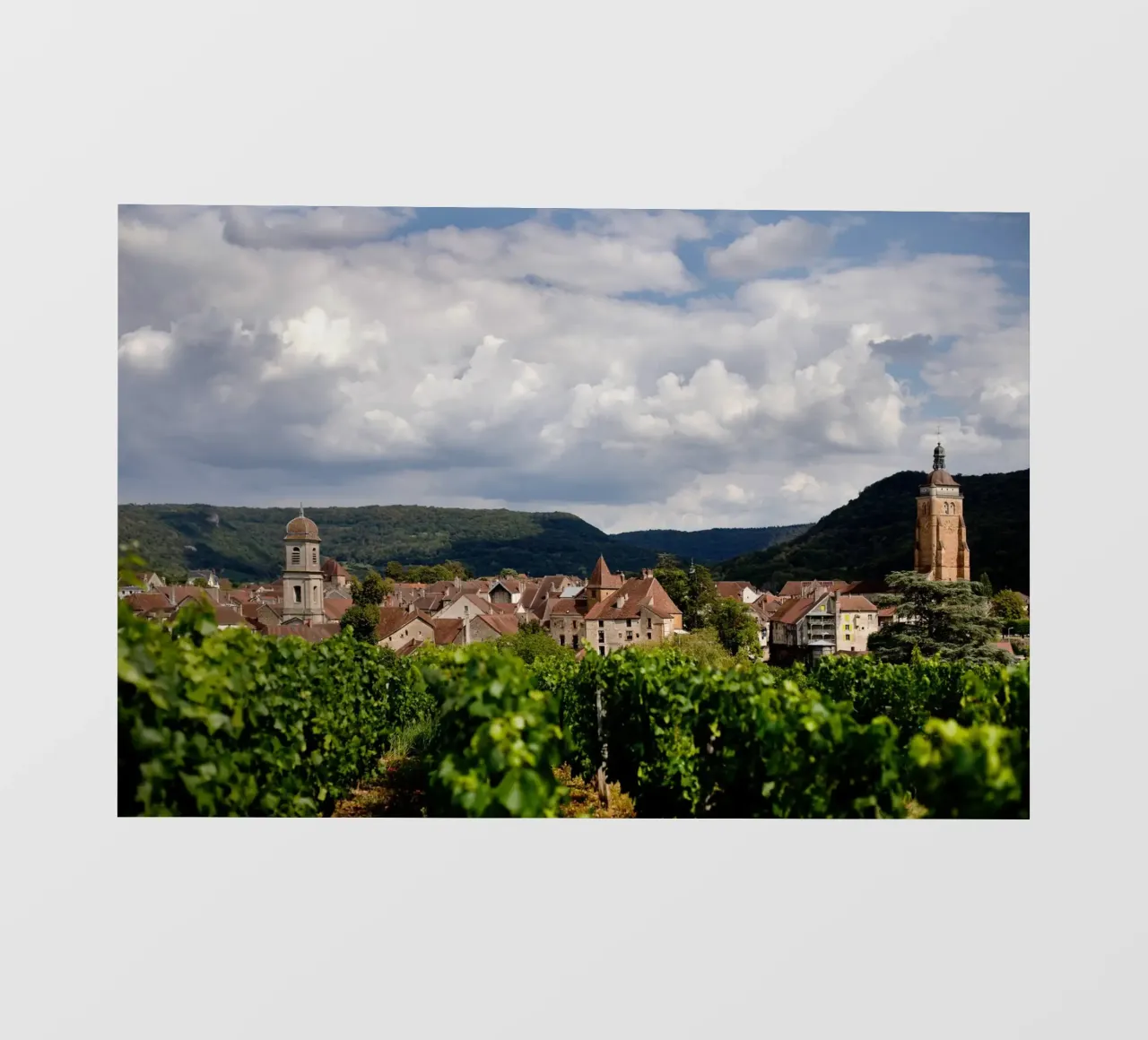 Arbois in Bourgogne - Franche Comté, Frankreich telo in pvc da Simon Koy