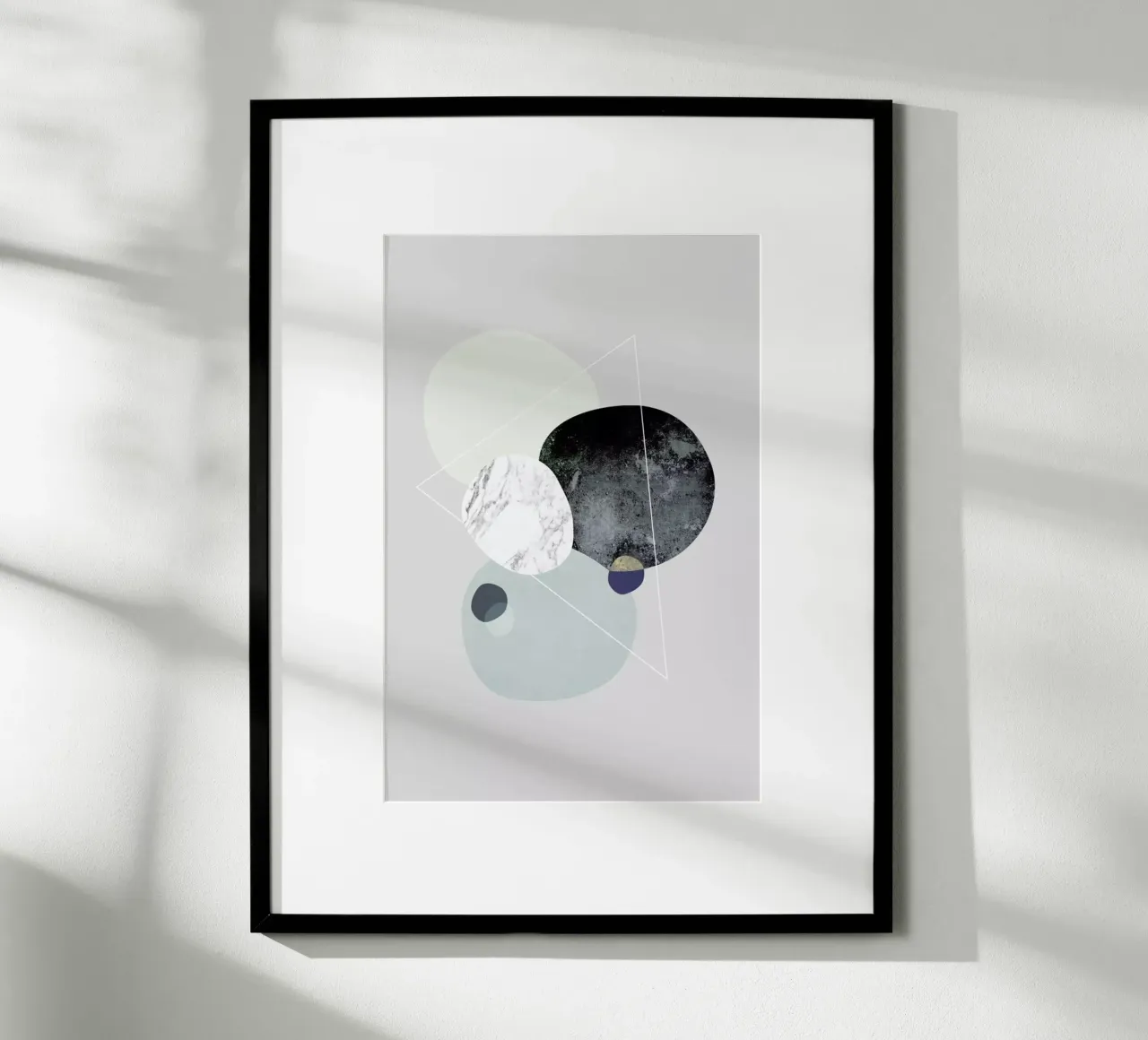 Graphic 89 poster con telaio in alluminio da Mareike Böhmer