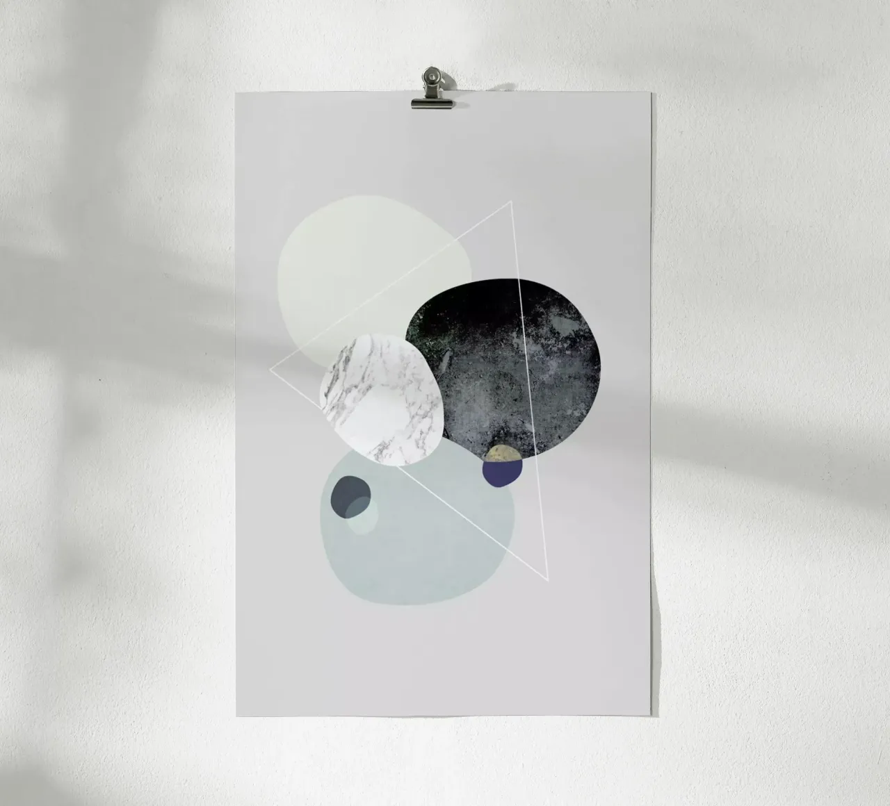 Graphic 89 poster con telaio in alluminio da Mareike Böhmer