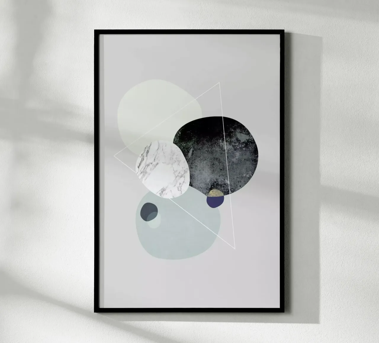 Graphic 89 poster con telaio in alluminio da Mareike Böhmer