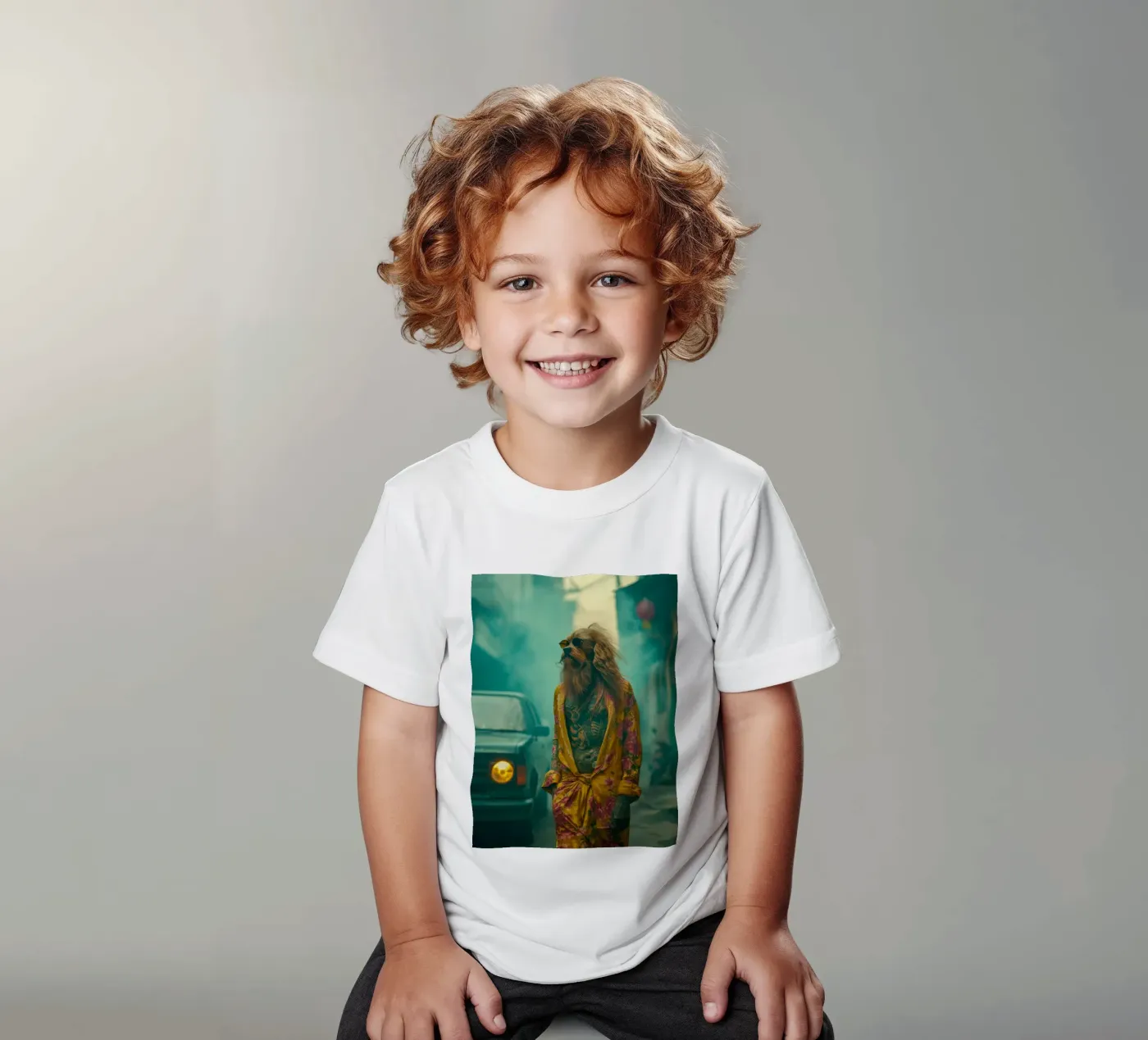 Jake Kinder T-Shirt von Affiches Chien Originales – Dogland