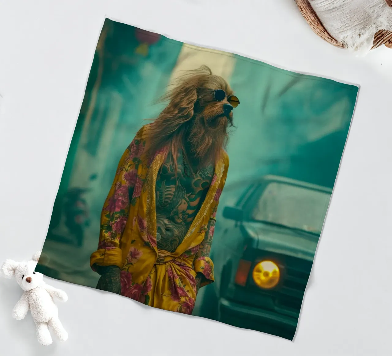 Jake coperta in pile da Affiches Chien Originales – Dogland