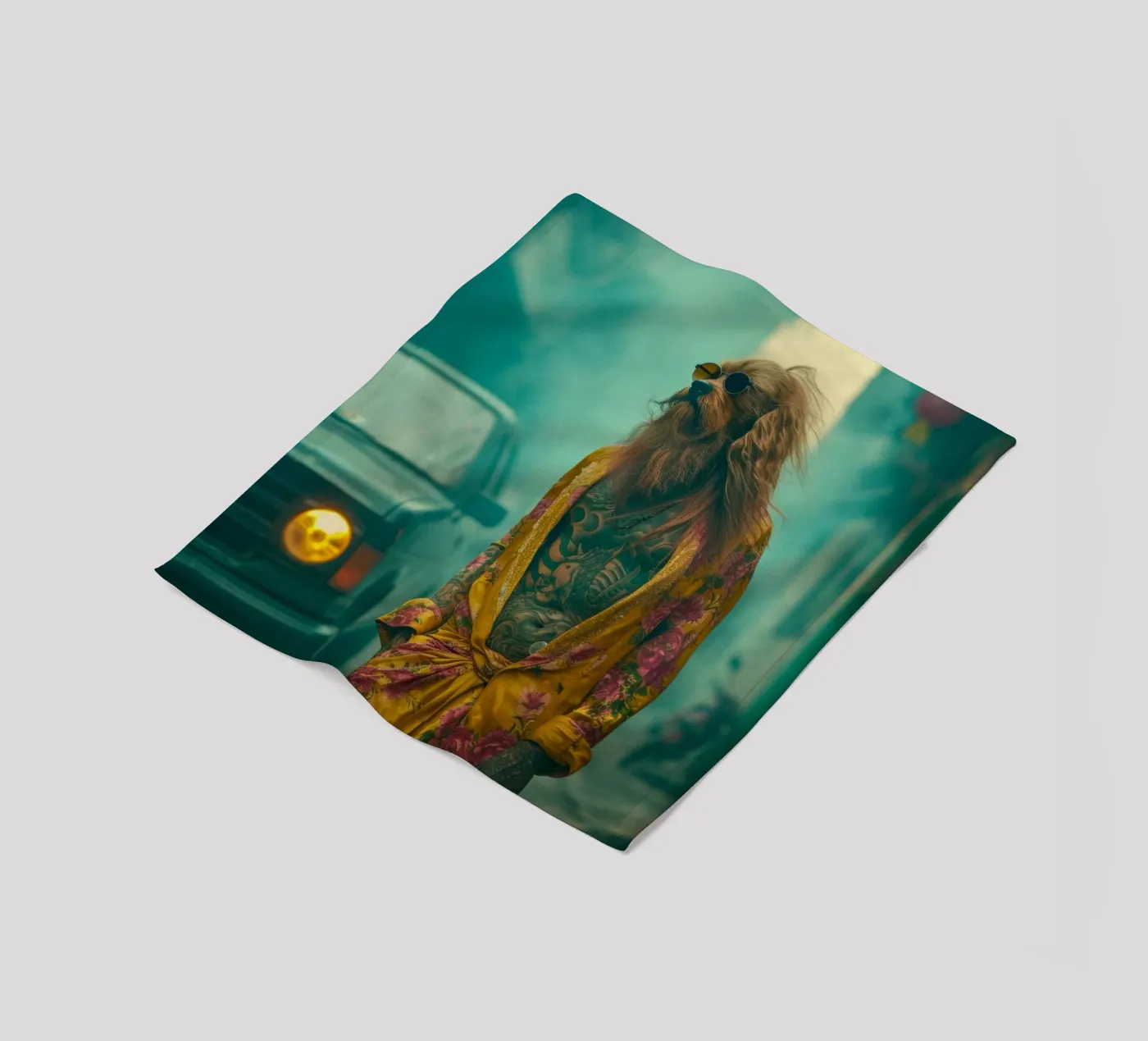 Jake Fleecedecke von Affiches Chien Originales – Dogland