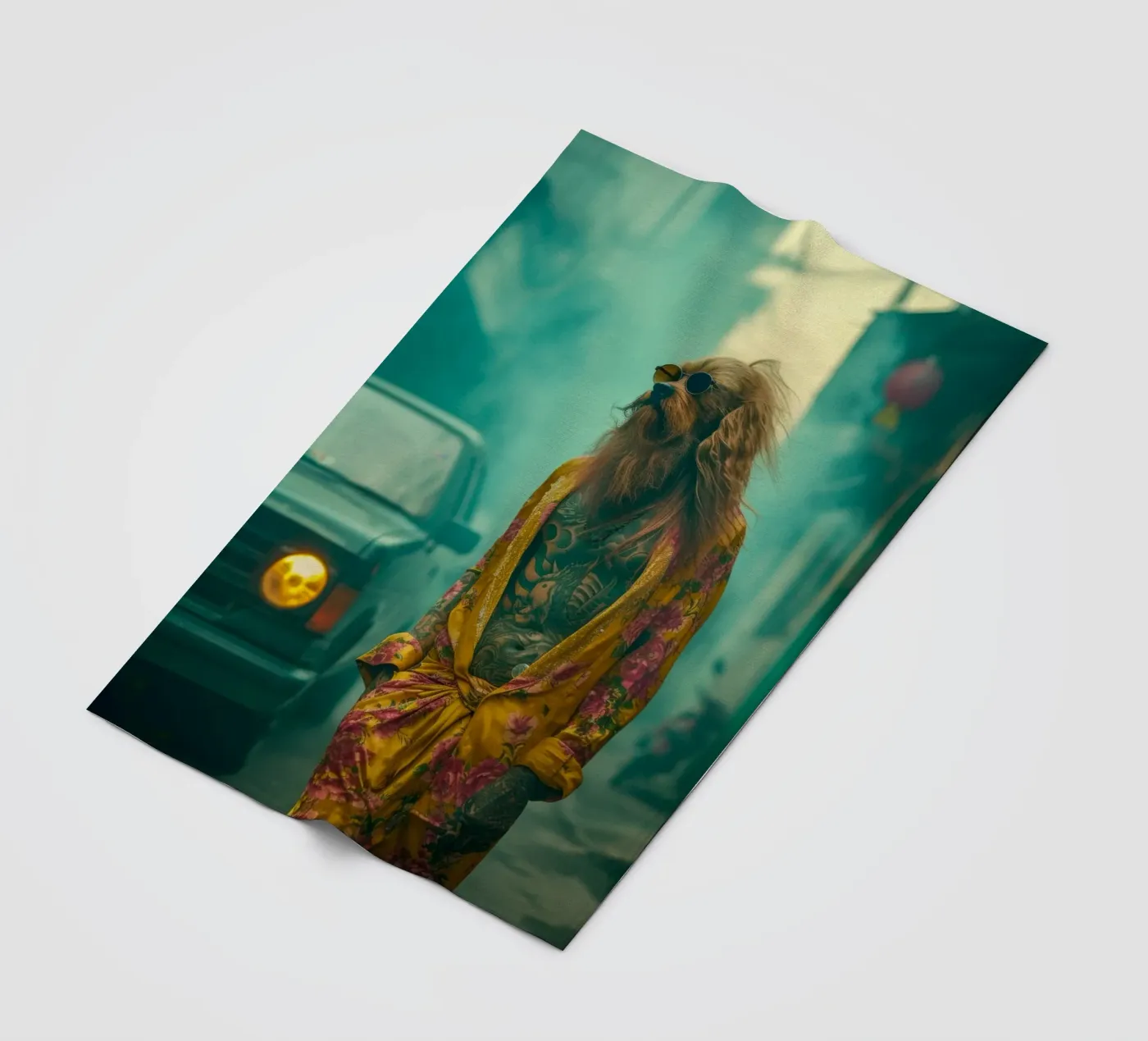 Jake Fleecedecke von Affiches Chien Originales – Dogland