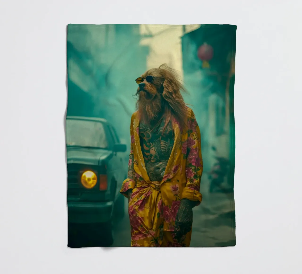 Jake coperta in pile da Affiches Chien Originales – Dogland