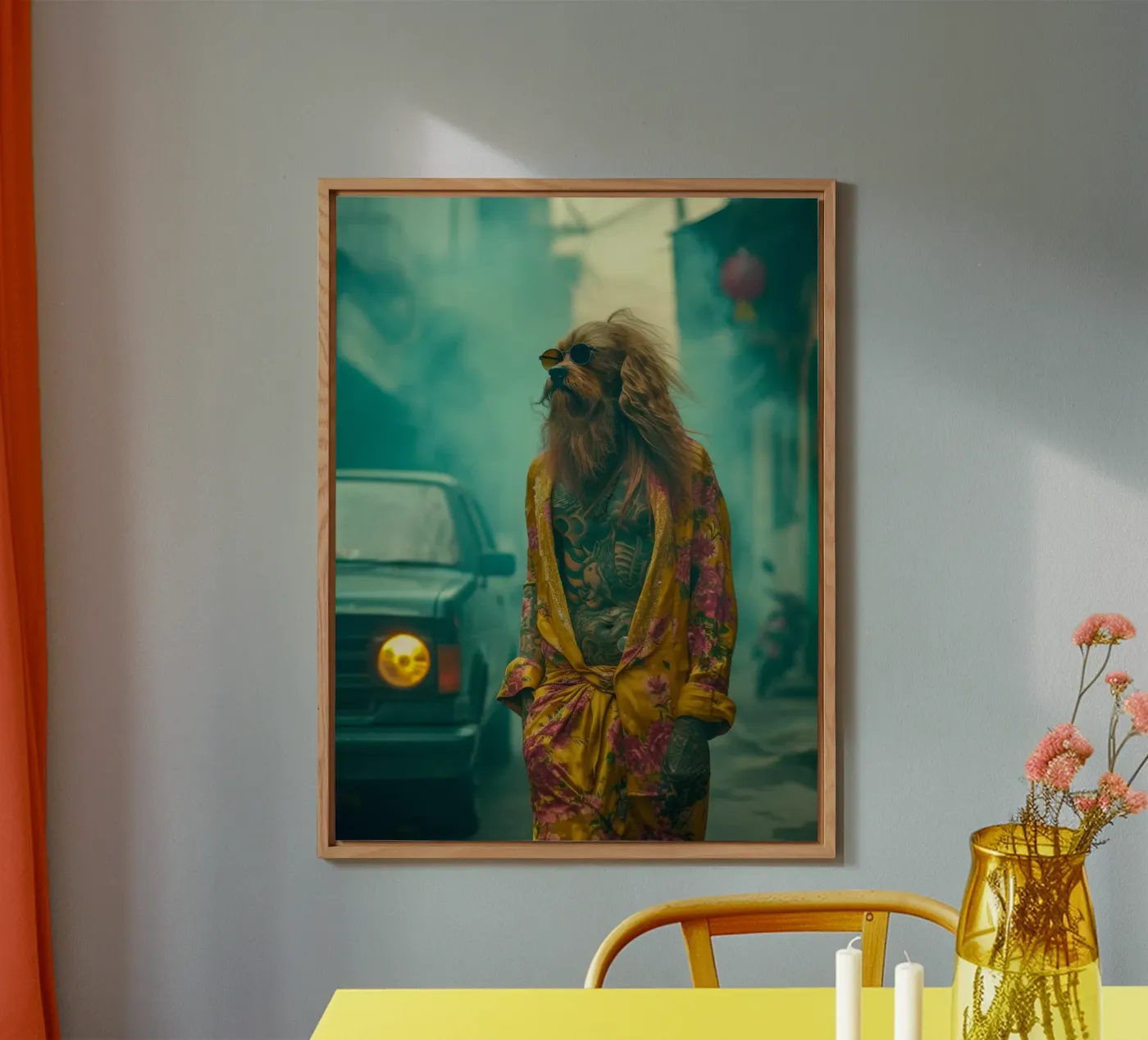 Jake alluminio dibond da Affiches Chien Originales – Dogland