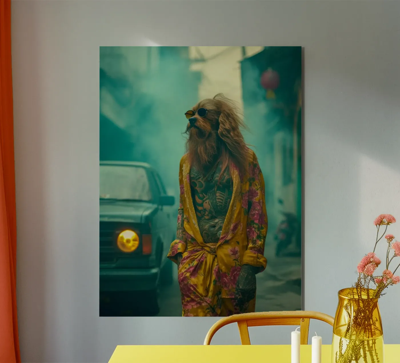 Jake alluminio dibond da Affiches Chien Originales – Dogland