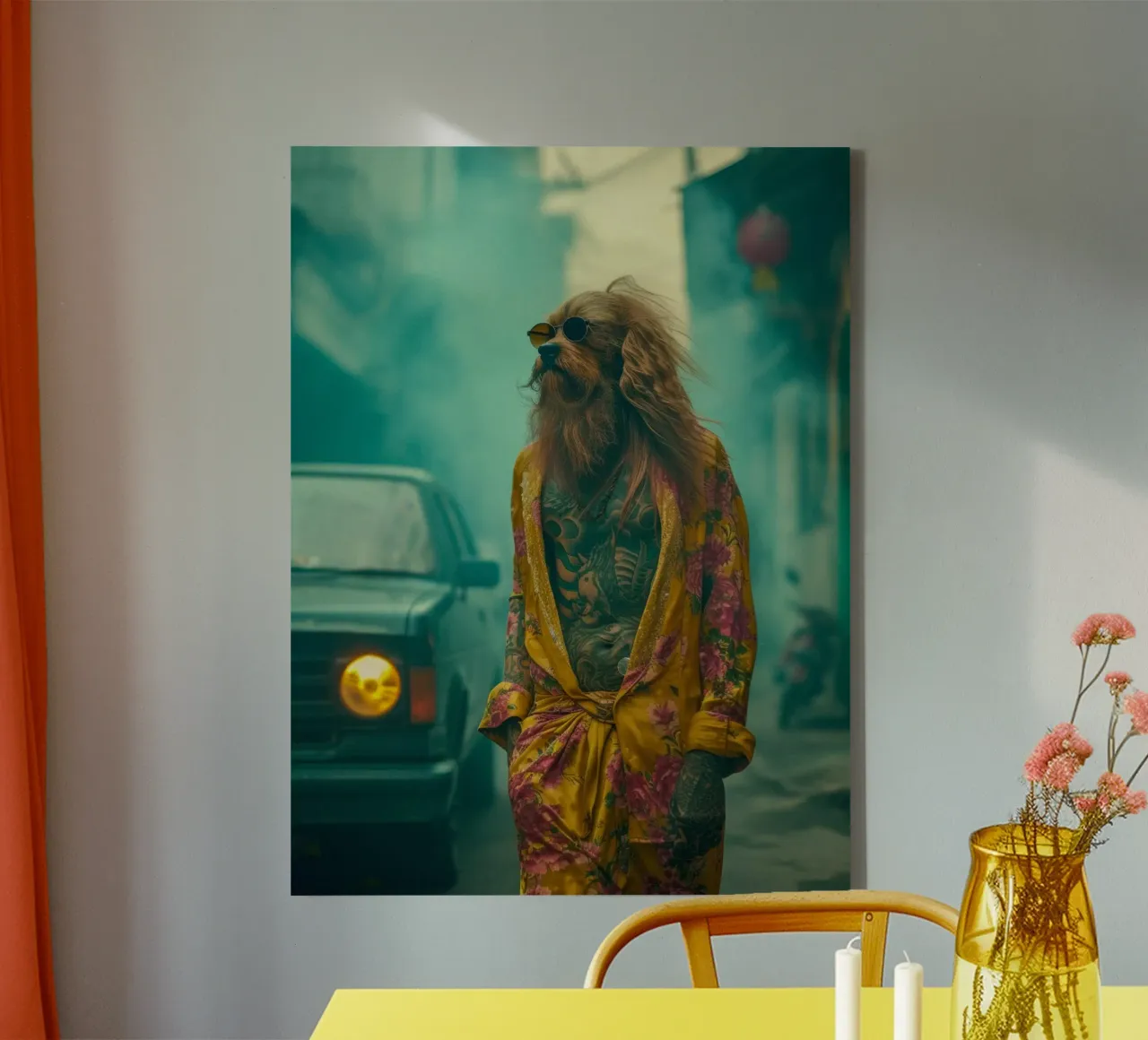 Jake canvas van Affiches Chien Originales – Dogland