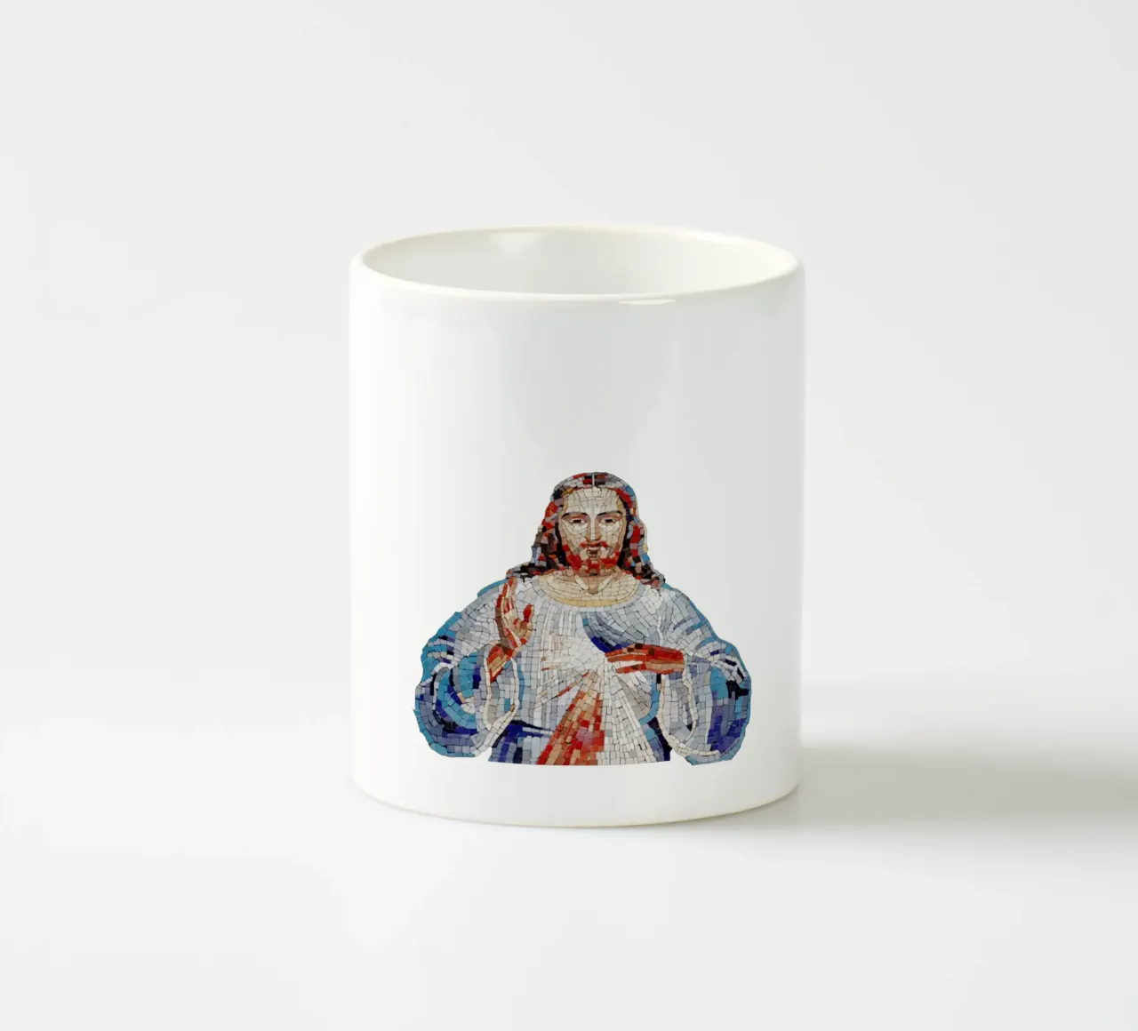 Gesù tazza in ceramica da Simon Koy