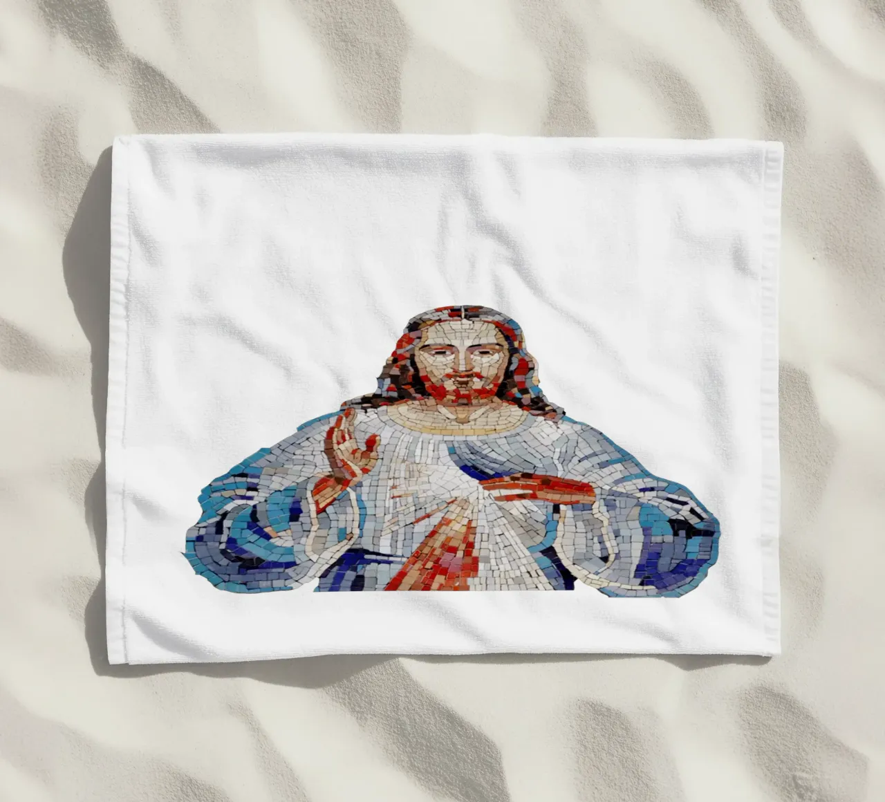 Gesù telo mare da fotokunst