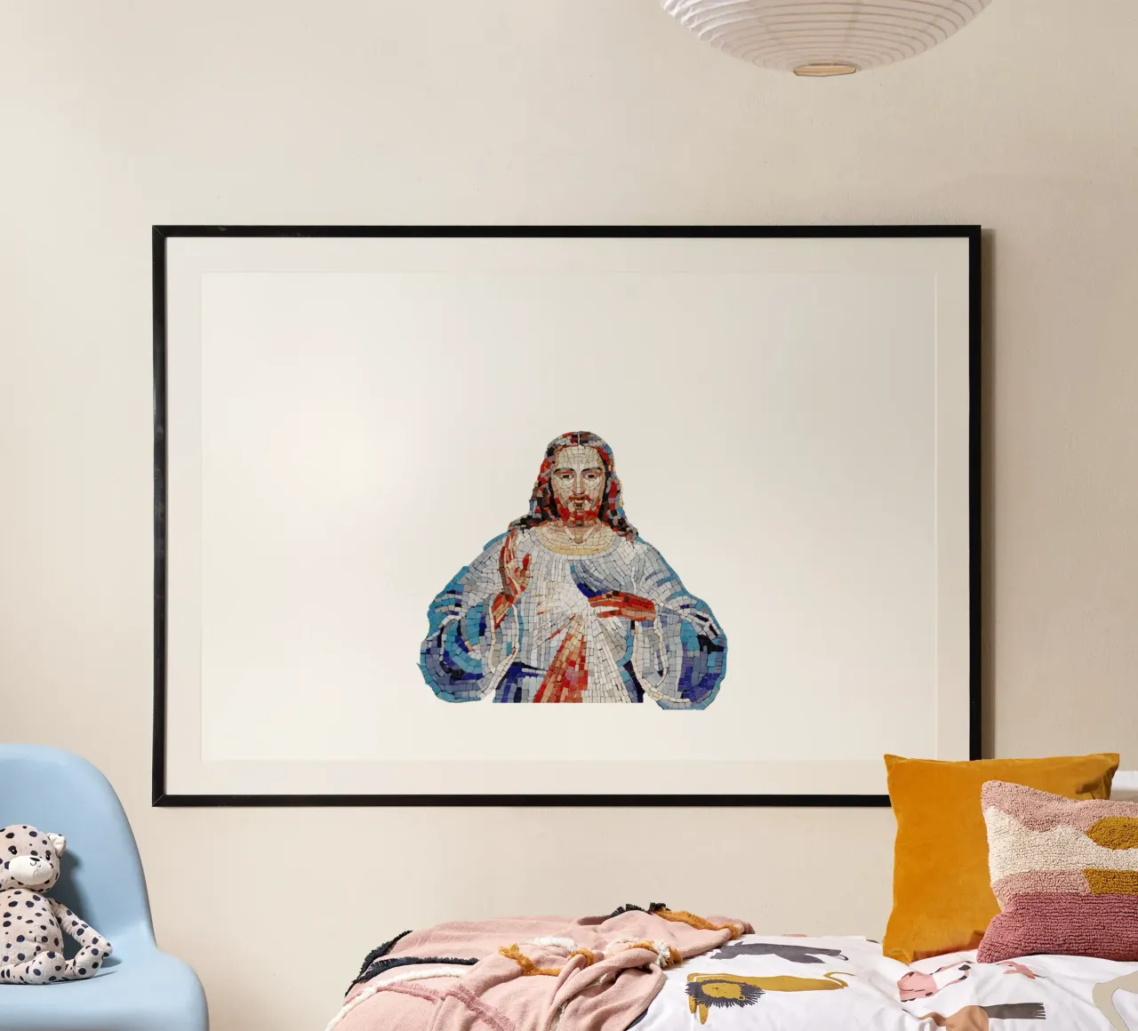 Gesù poster da fotokunst