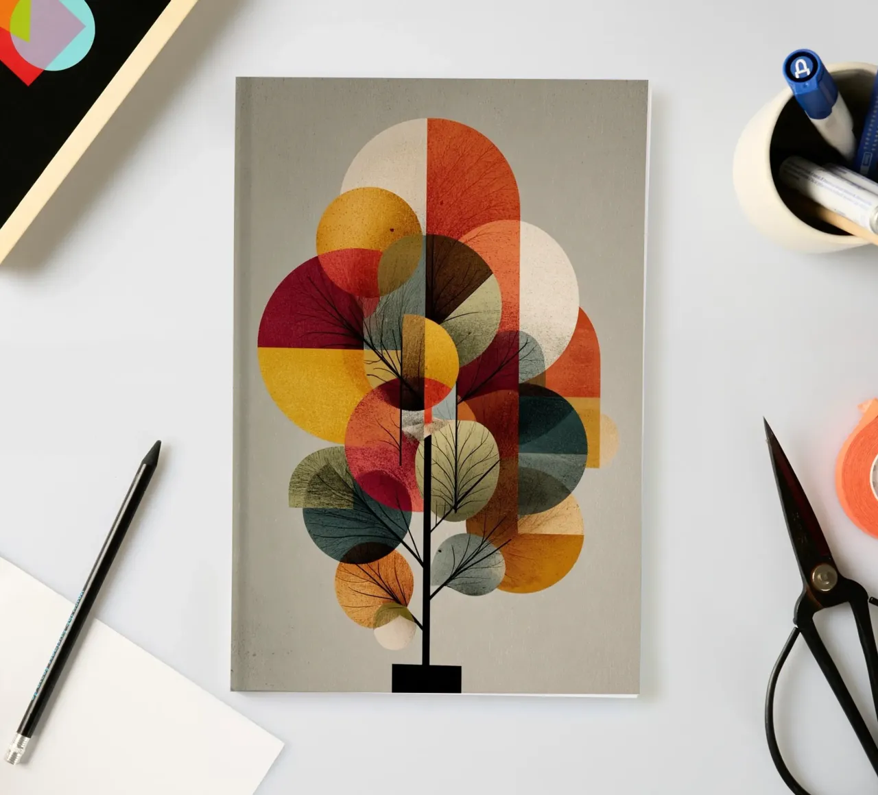 Tree of Seasons notebook by Mosaic Dialogue