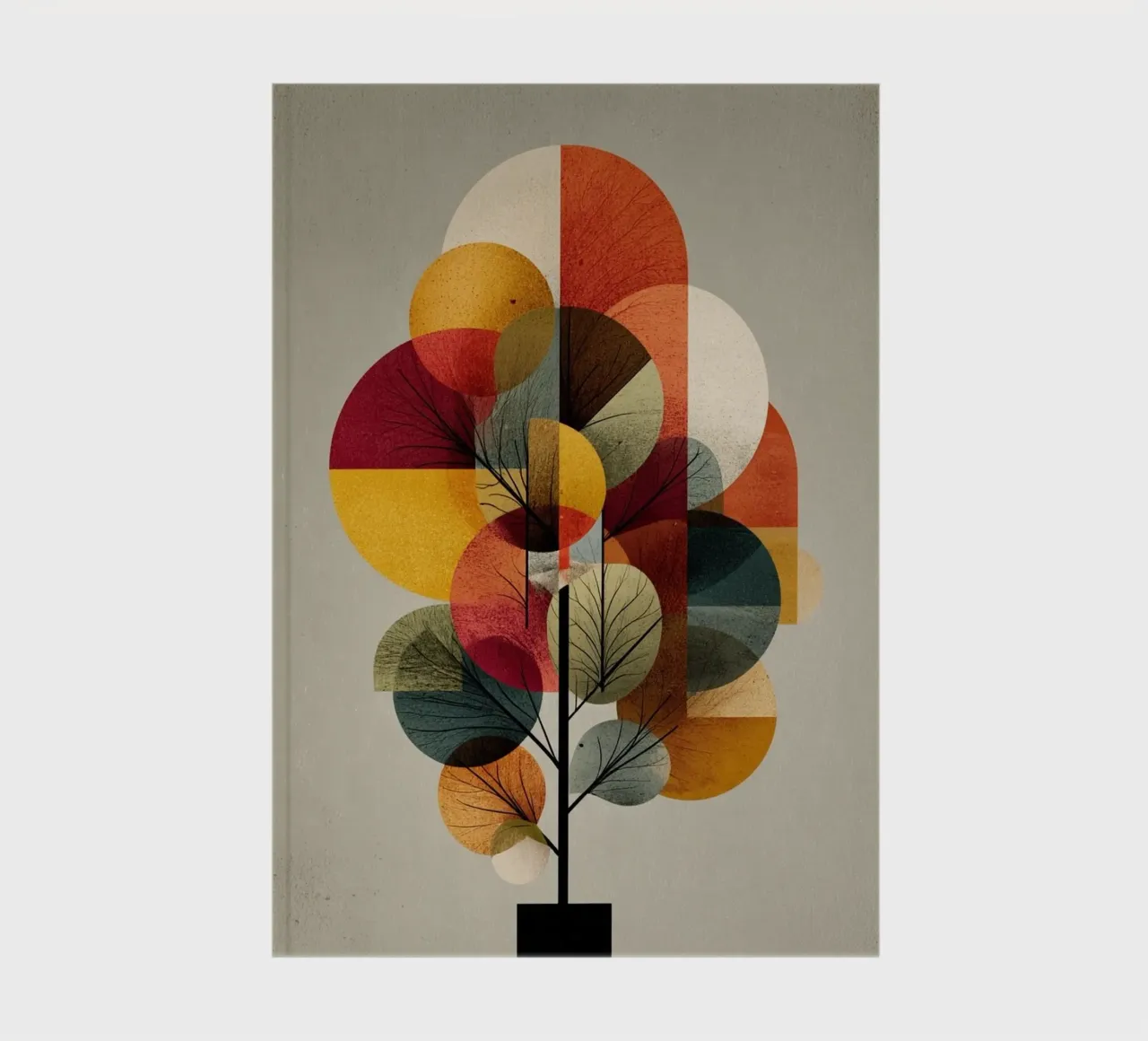 Tree of Seasons notebook by Mosaic Dialogue