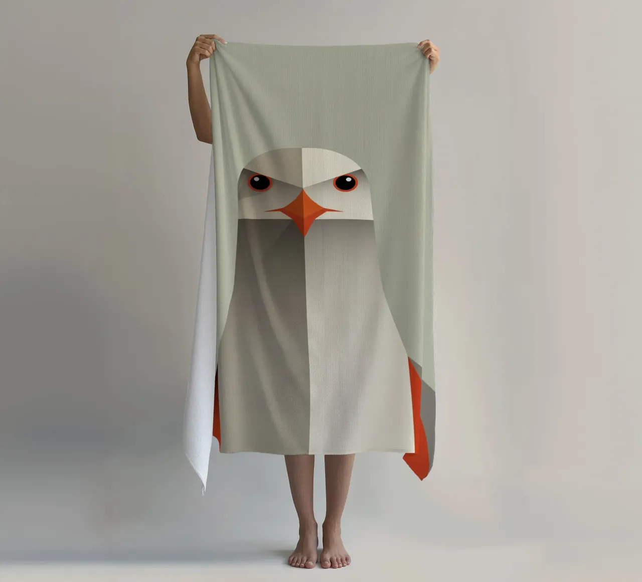 Minimalistischer Falke telo mare da DARIA IVANOVNA