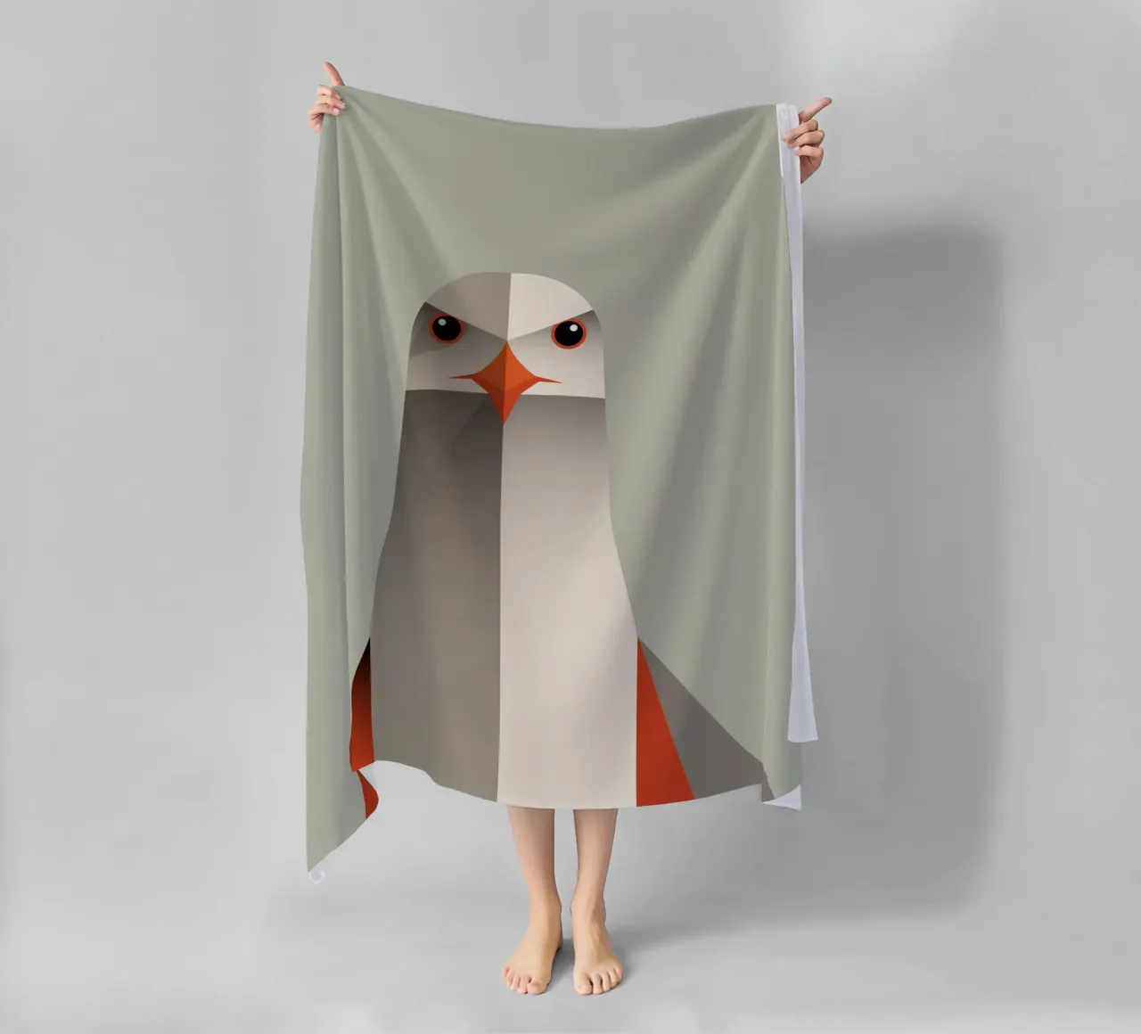Minimalistischer Falke telo mare da DARIA IVANOVNA