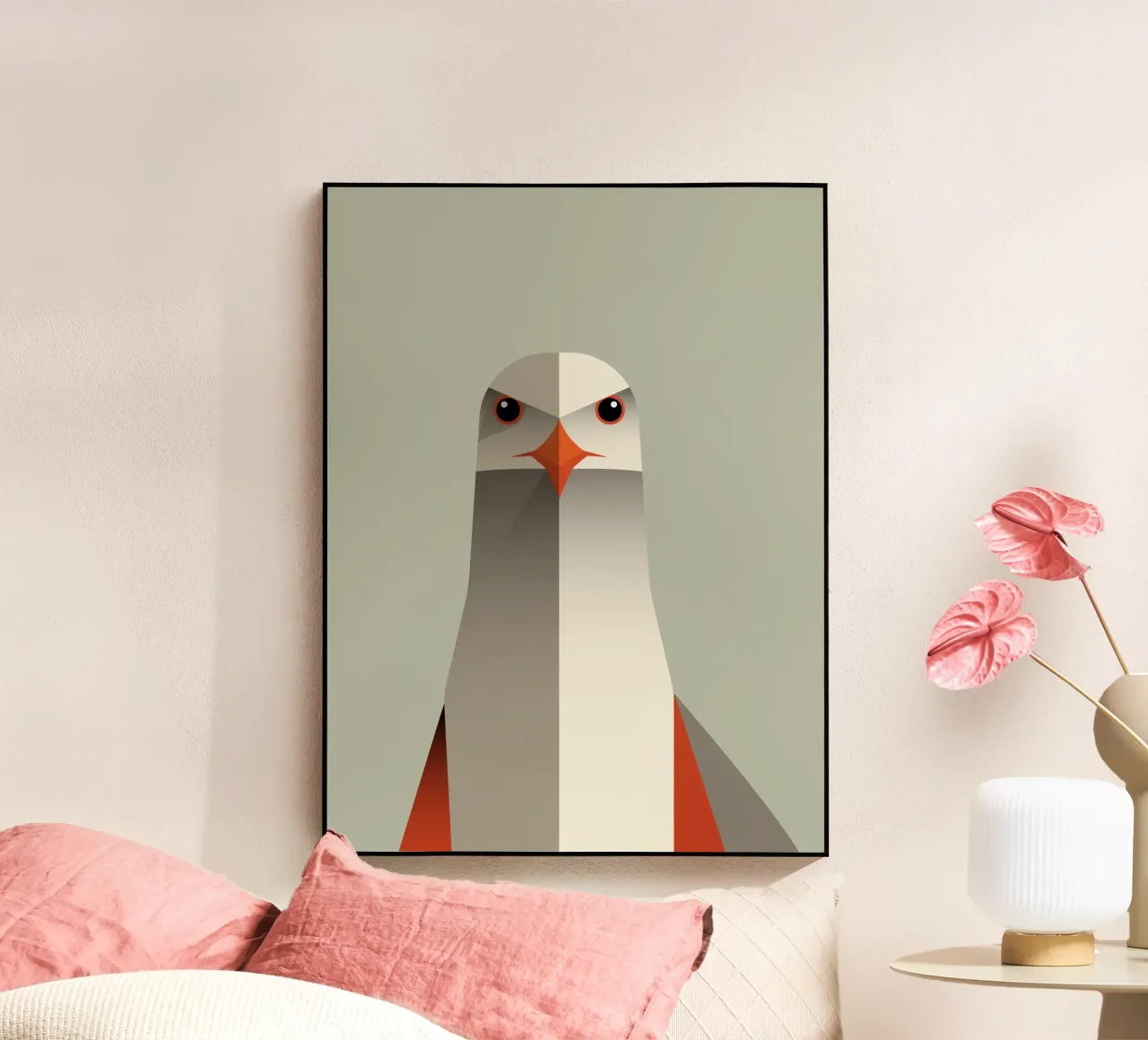 Minimalistischer Falke plexiglass da DARIA IVANOVNA