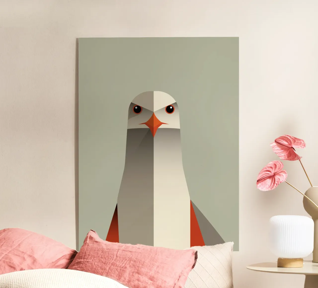 Minimalistischer Falke plexiglass da DARIA IVANOVNA