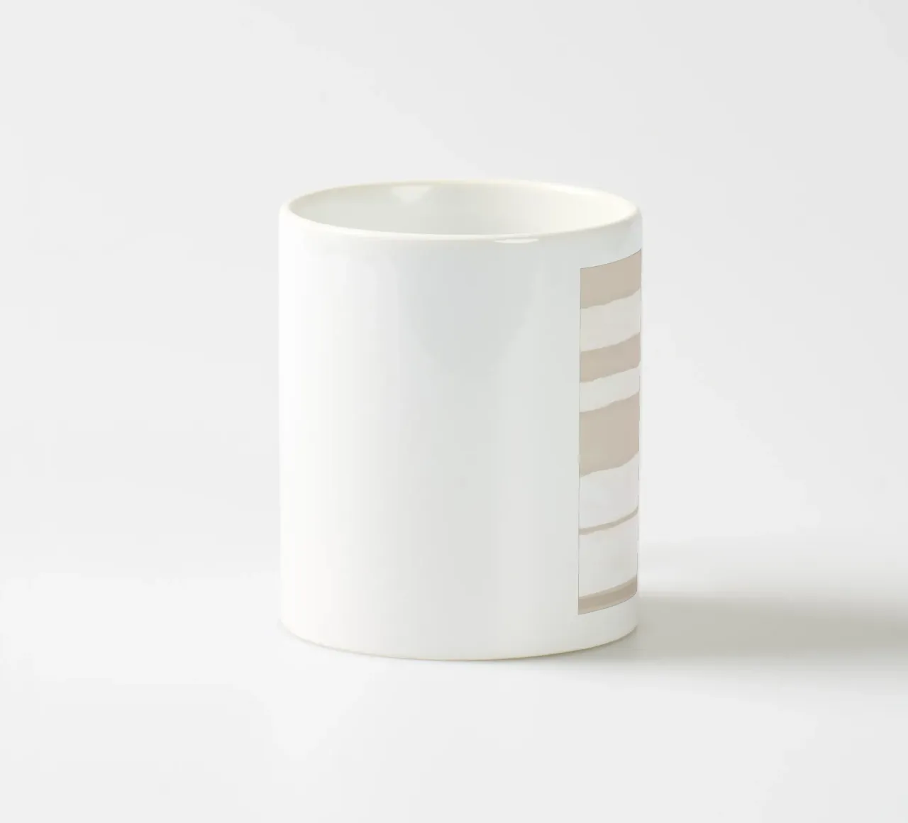 Strips 2A | Sandy Tan Pastels tazza in ceramica da sabidussi