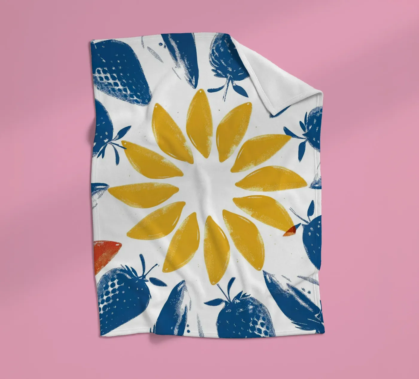 Früchte Fleecedecke von PREKETEWE