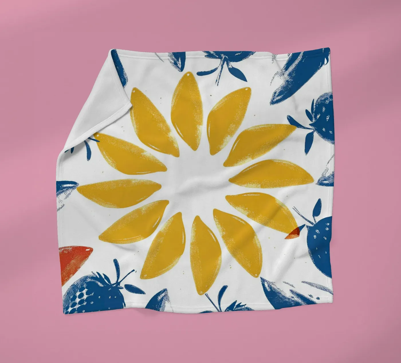 Früchte Fleecedecke von PREKETEWE