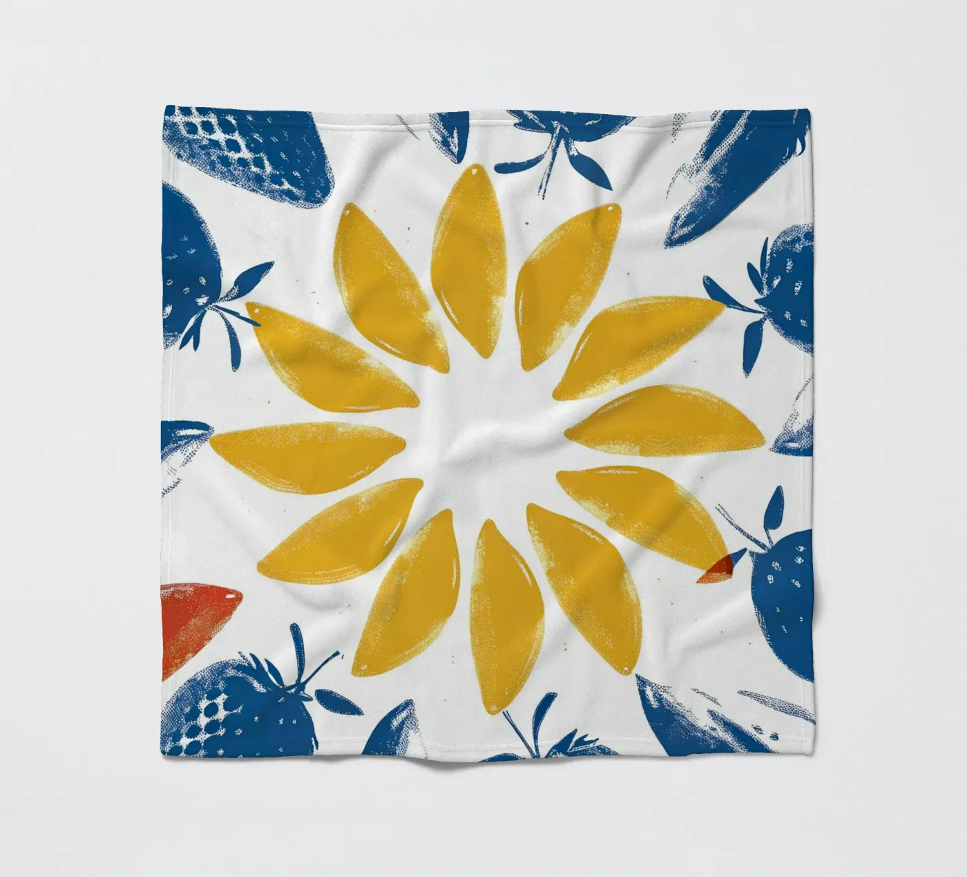 Früchte Fleecedecke von PREKETEWE