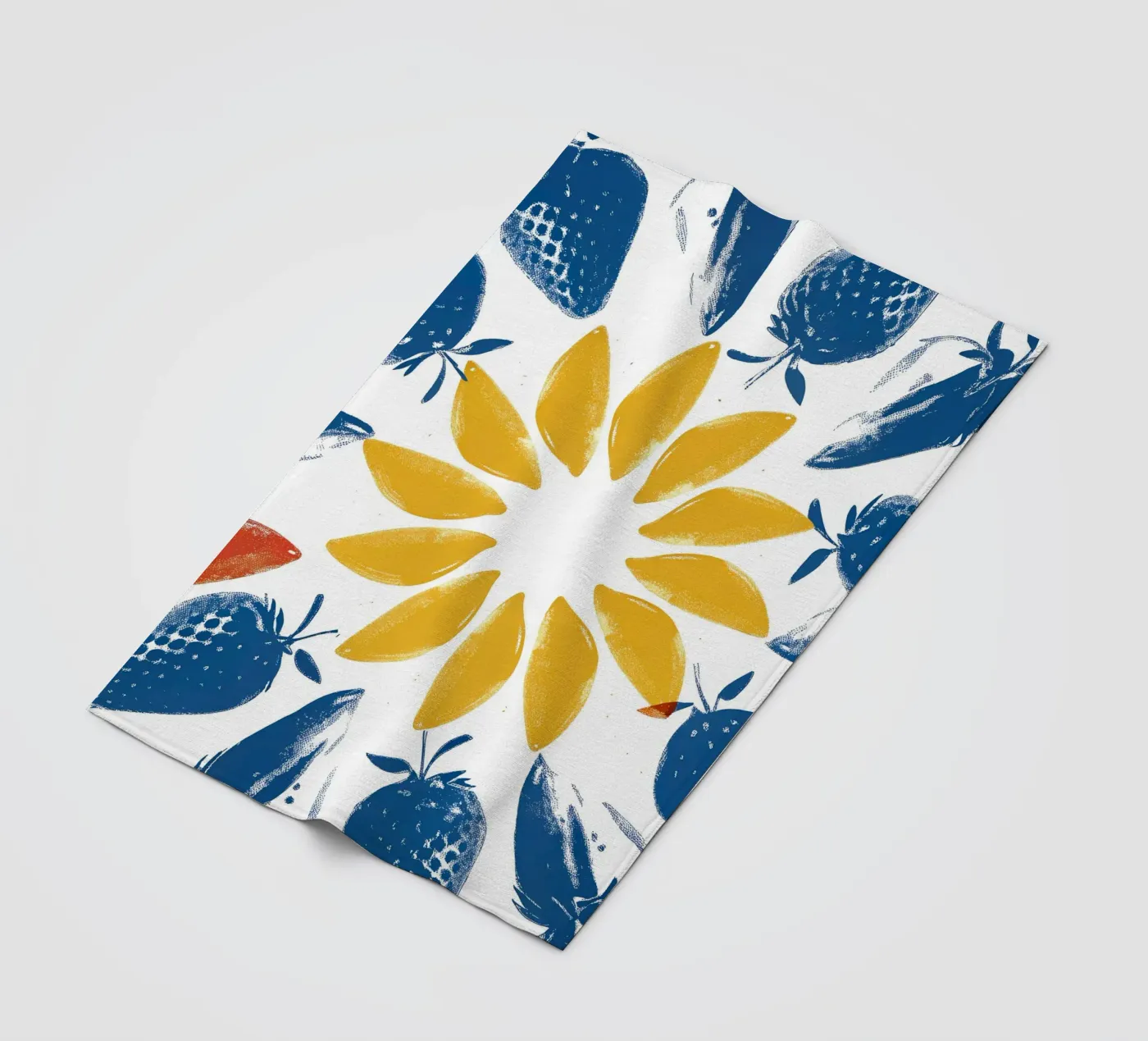 Früchte Fleecedecke von PREKETEWE