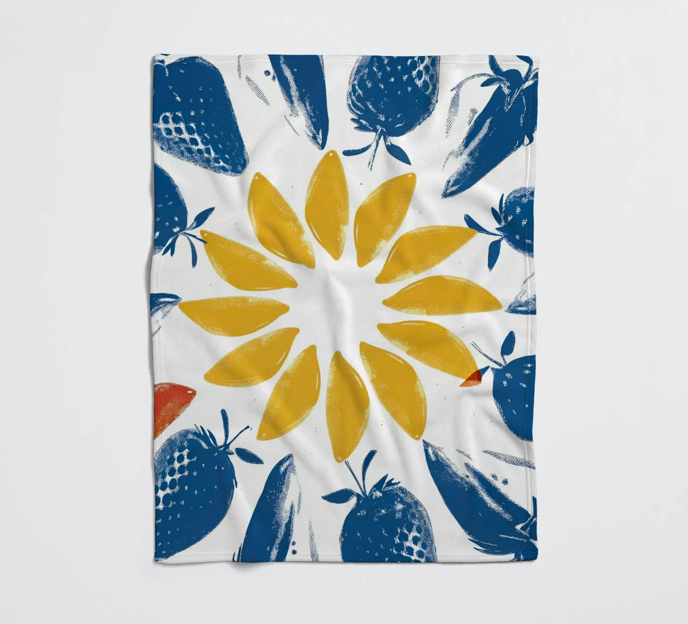 Früchte Fleecedecke von PREKETEWE