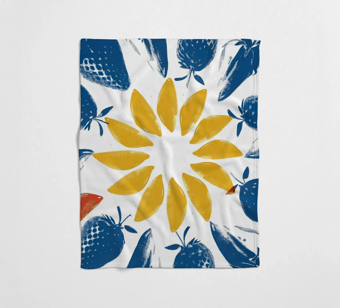 Früchte Fleecedecke von PREKETEWE