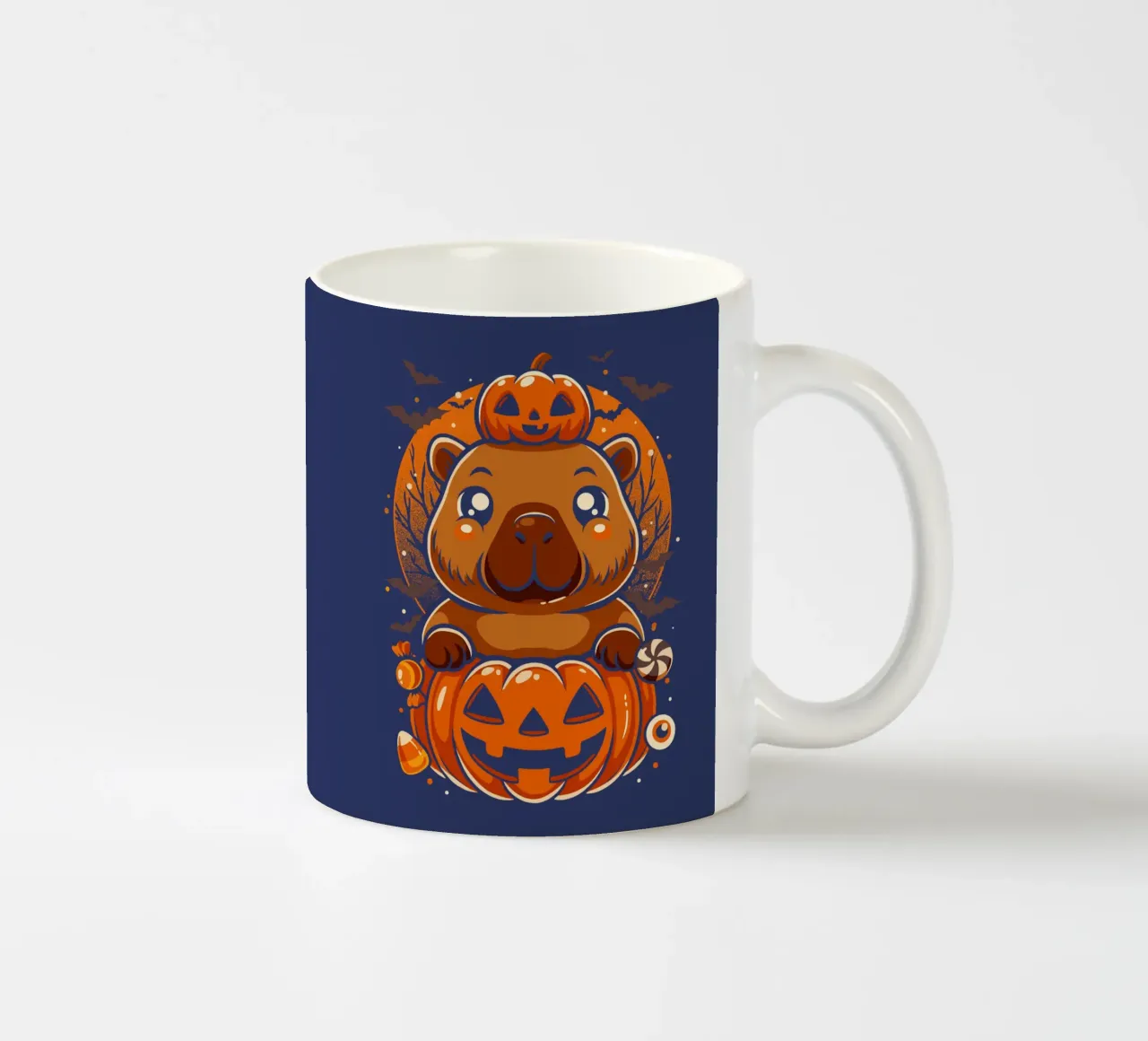 Carina la zucca del capibara tazza in ceramica da LM2KONE