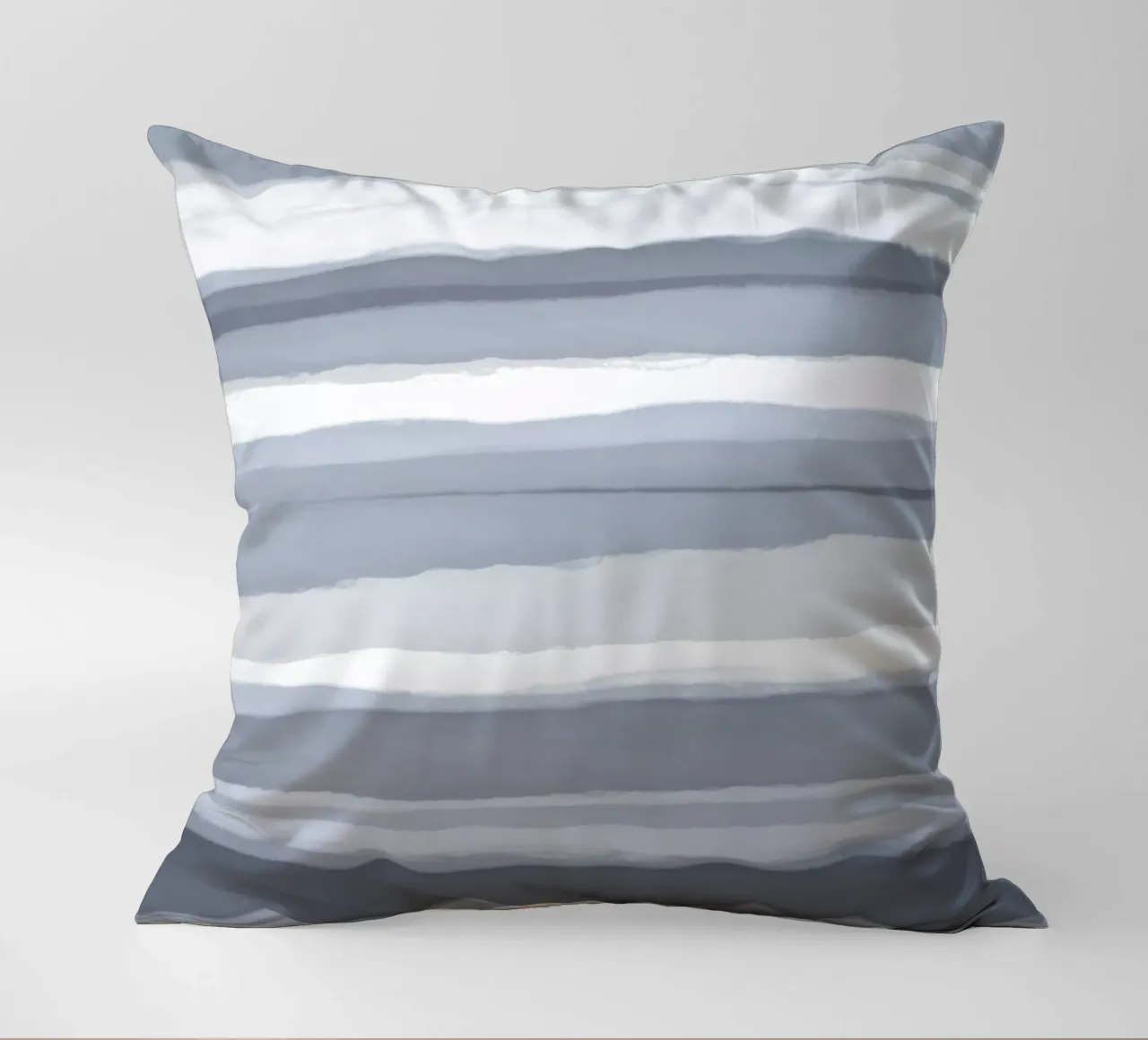 Strips 3 | Indigo Minimal Pastel cuscino da sabidussi