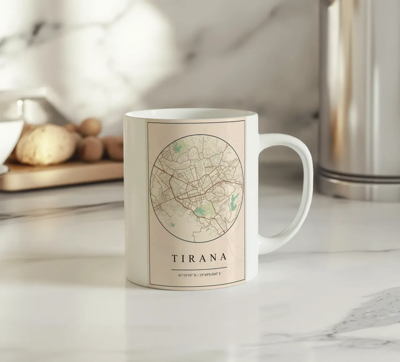 TIRANA tazza in ceramica da mesa