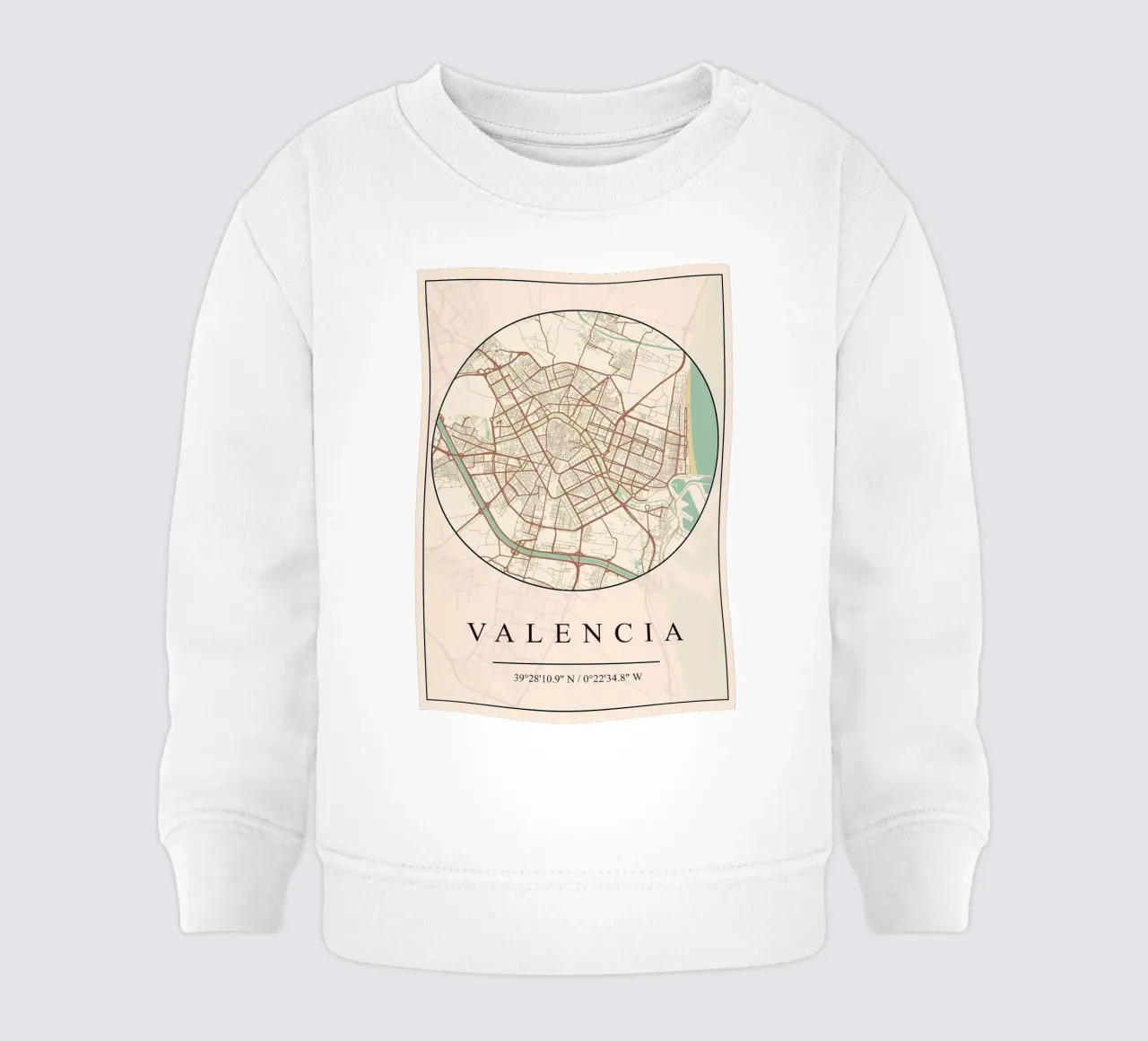 Valencia felpa neonato da mesa