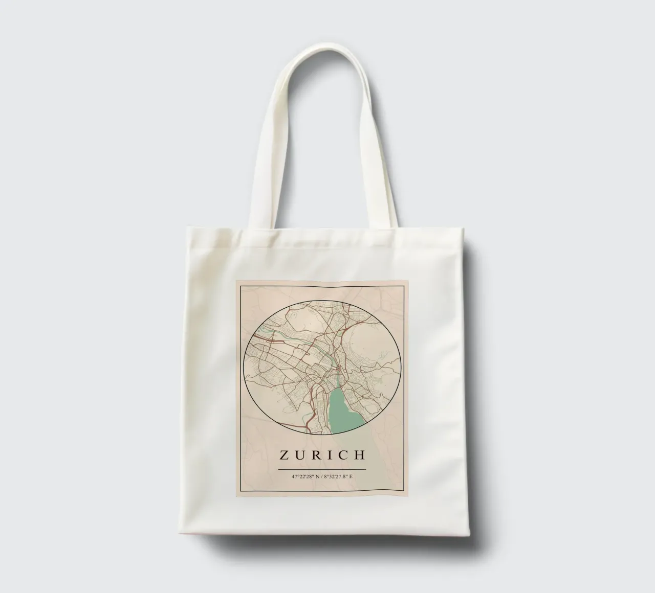 Zurich borsa in juta da mesa