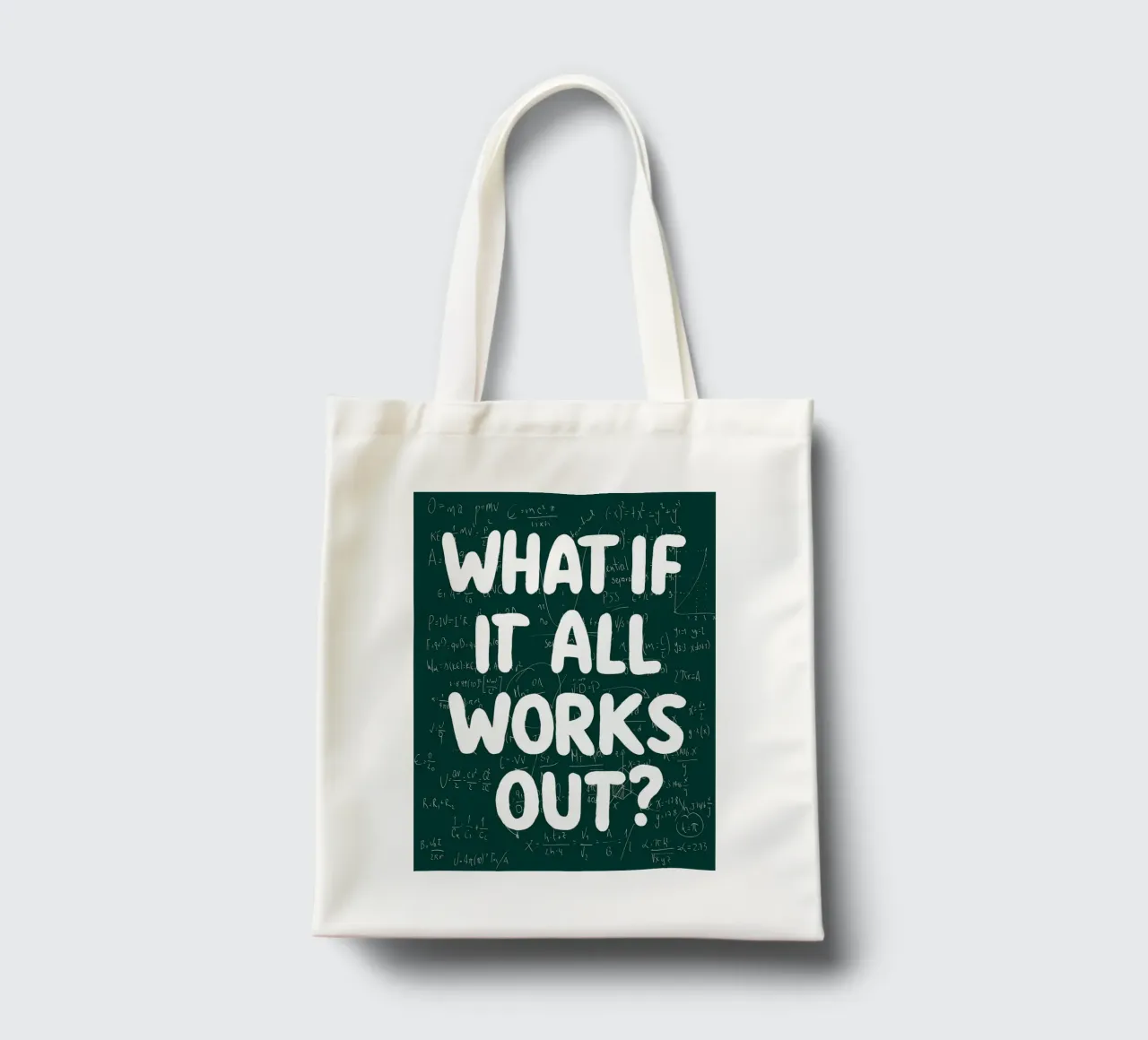 What If It All Works Out Problem Solver tote bag by Charlotte Gagnon