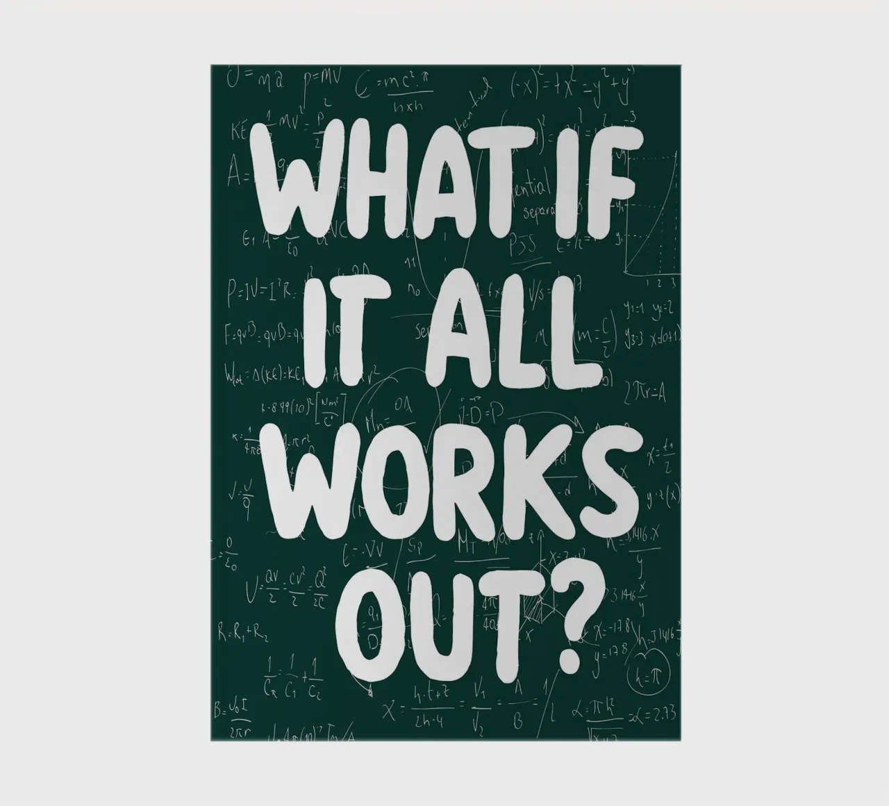 What If It All Works Out Problem Solver notebook by Charlotte Gagnon