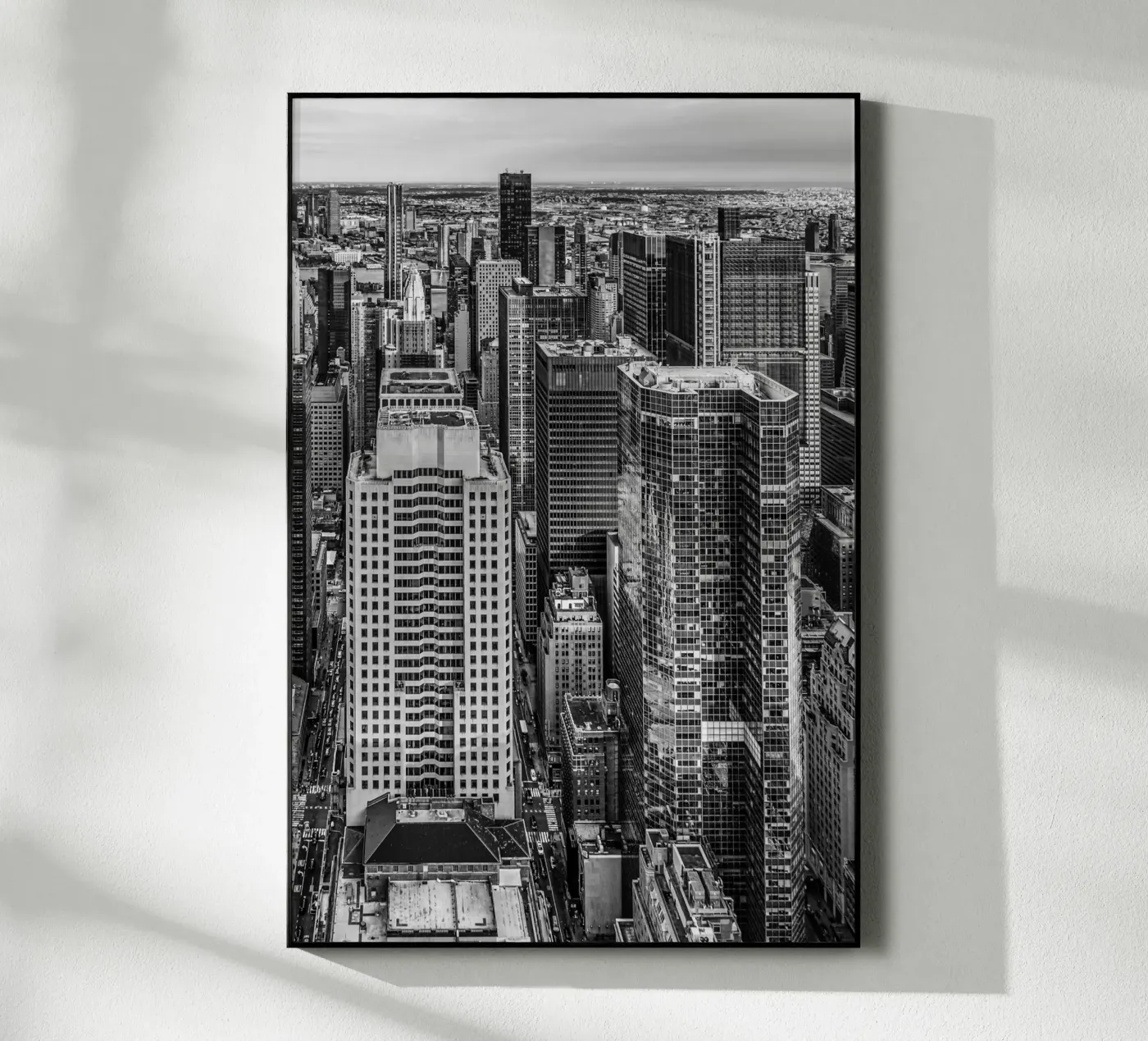 Wolkenkratzer NY Style Acryl-Glas von Carinaprint