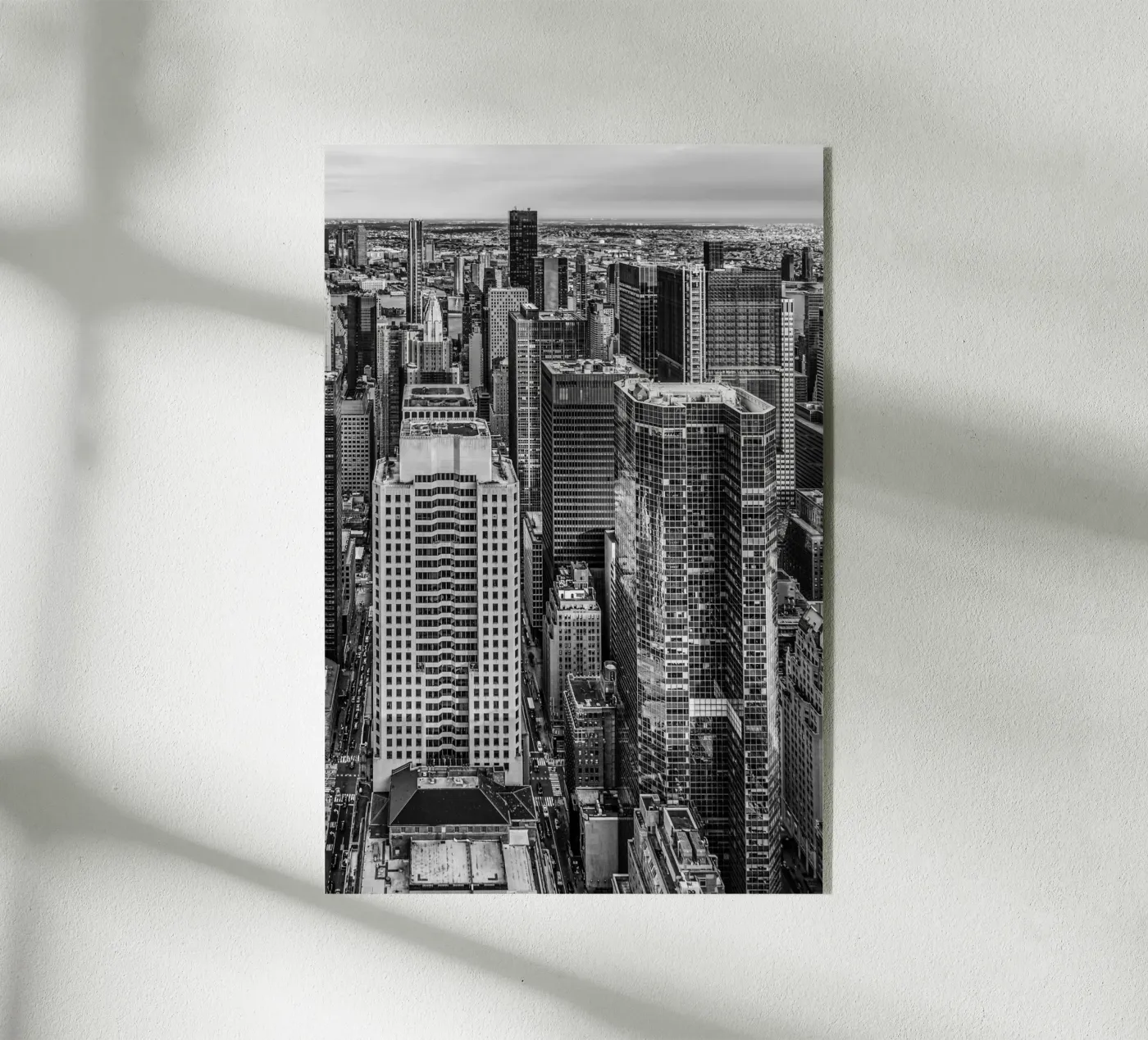 Wolkenkratzer NY Style Acryl-Glas von Carinaprint