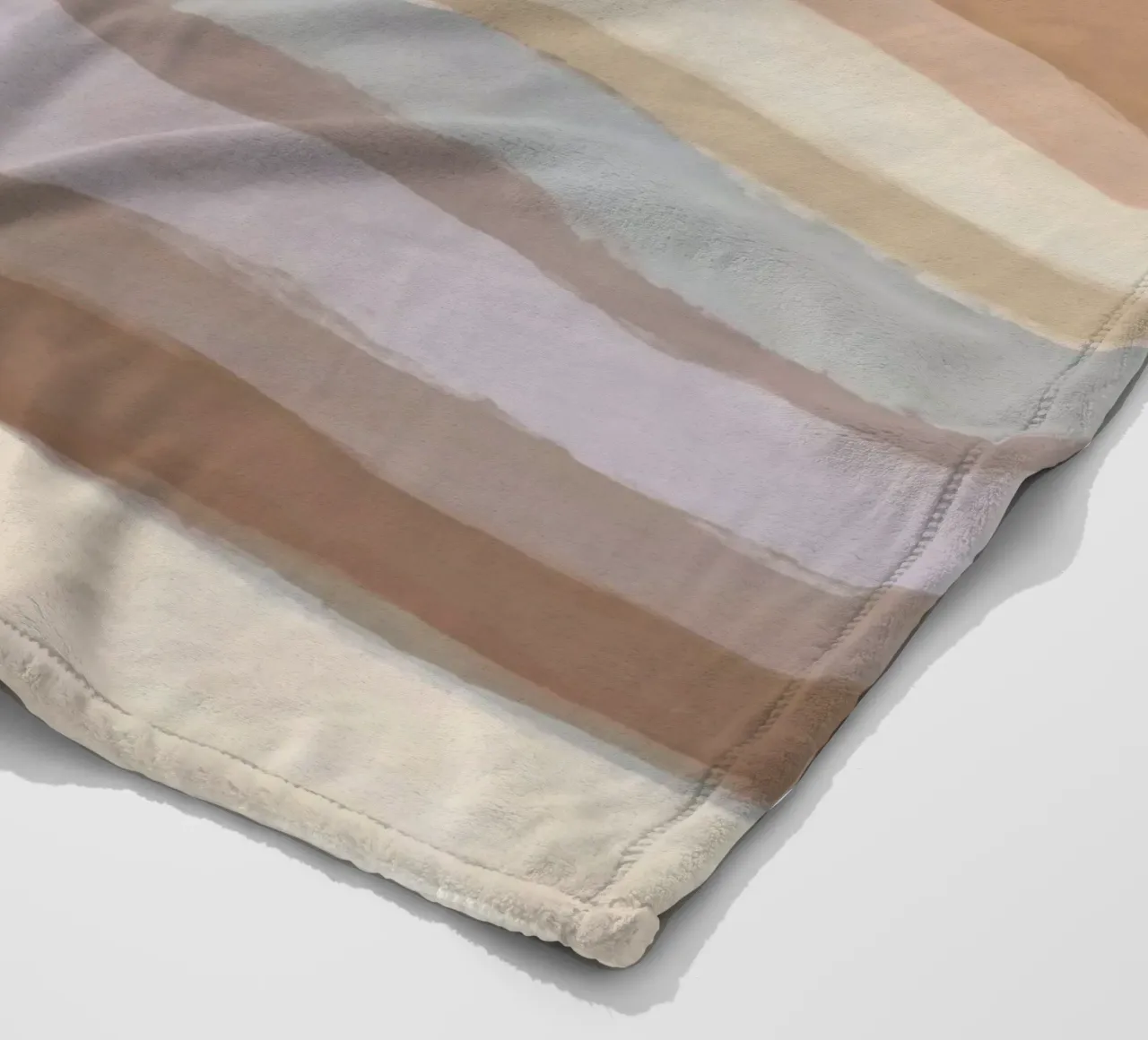 Strips 4A | Warm Neutral Pastels coperta in pile da sabidussi