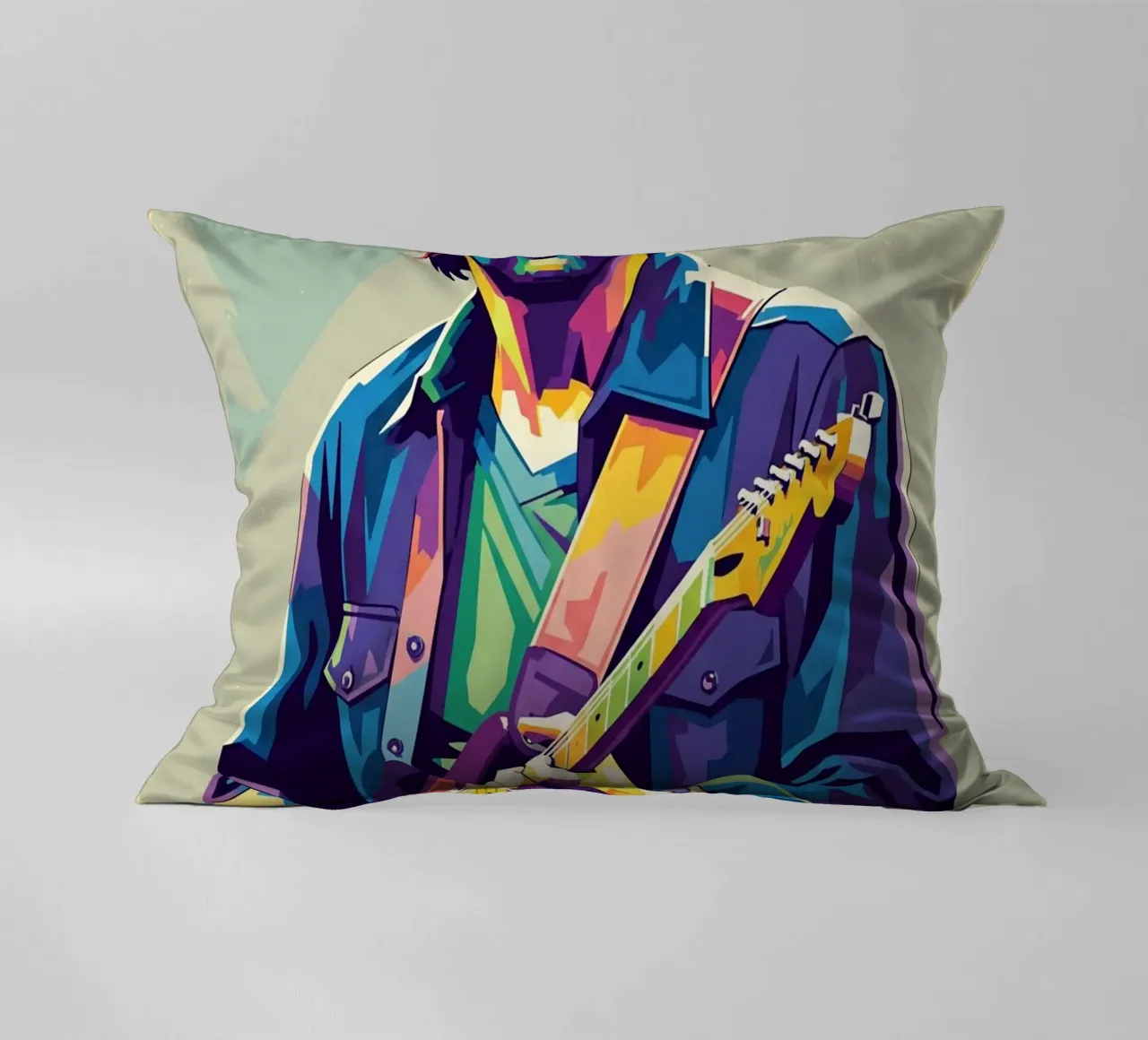 Erick Clapton pop art cuscino da Hantamrata