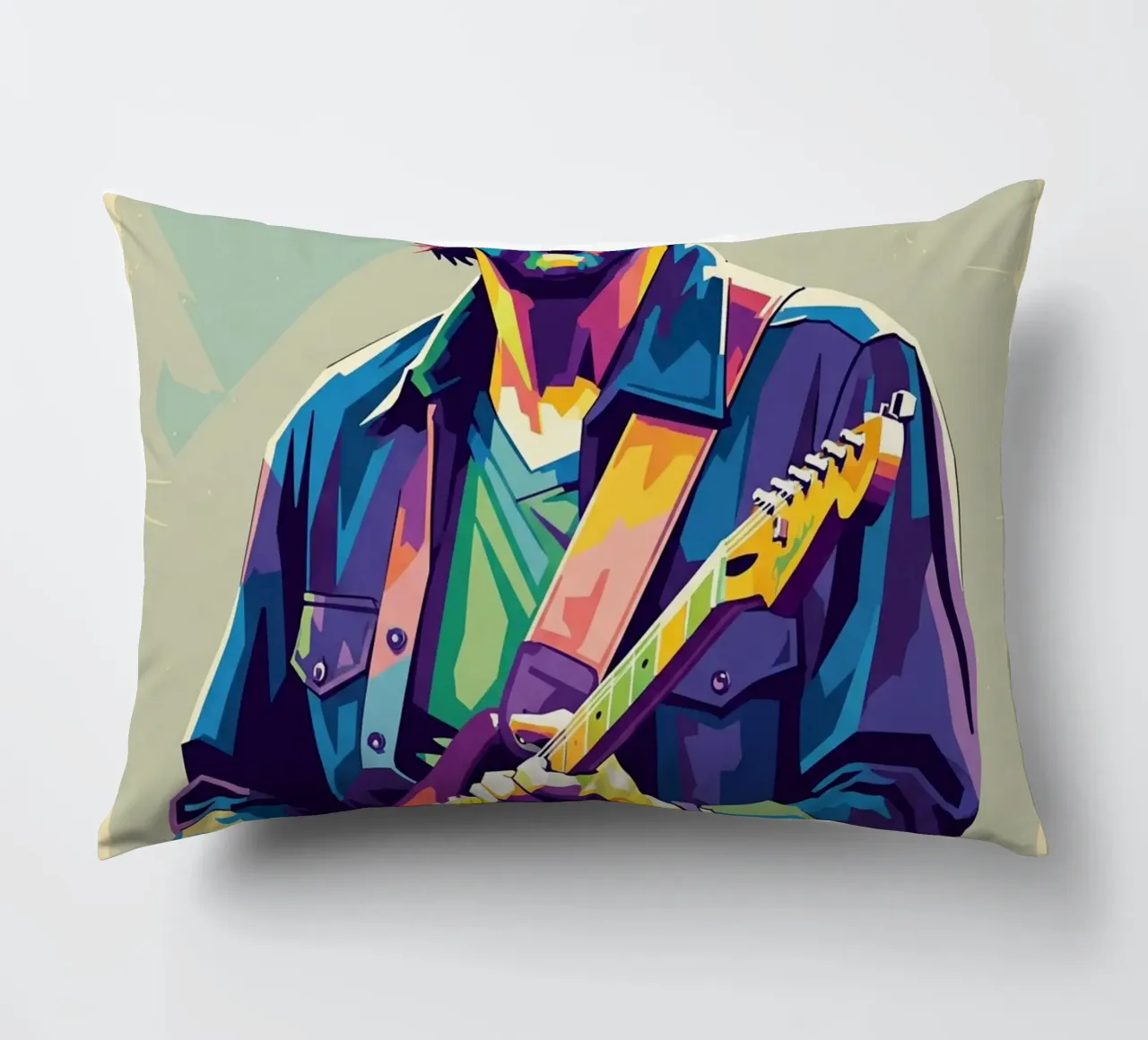 Erick Clapton pop art cuscino da Hantamrata
