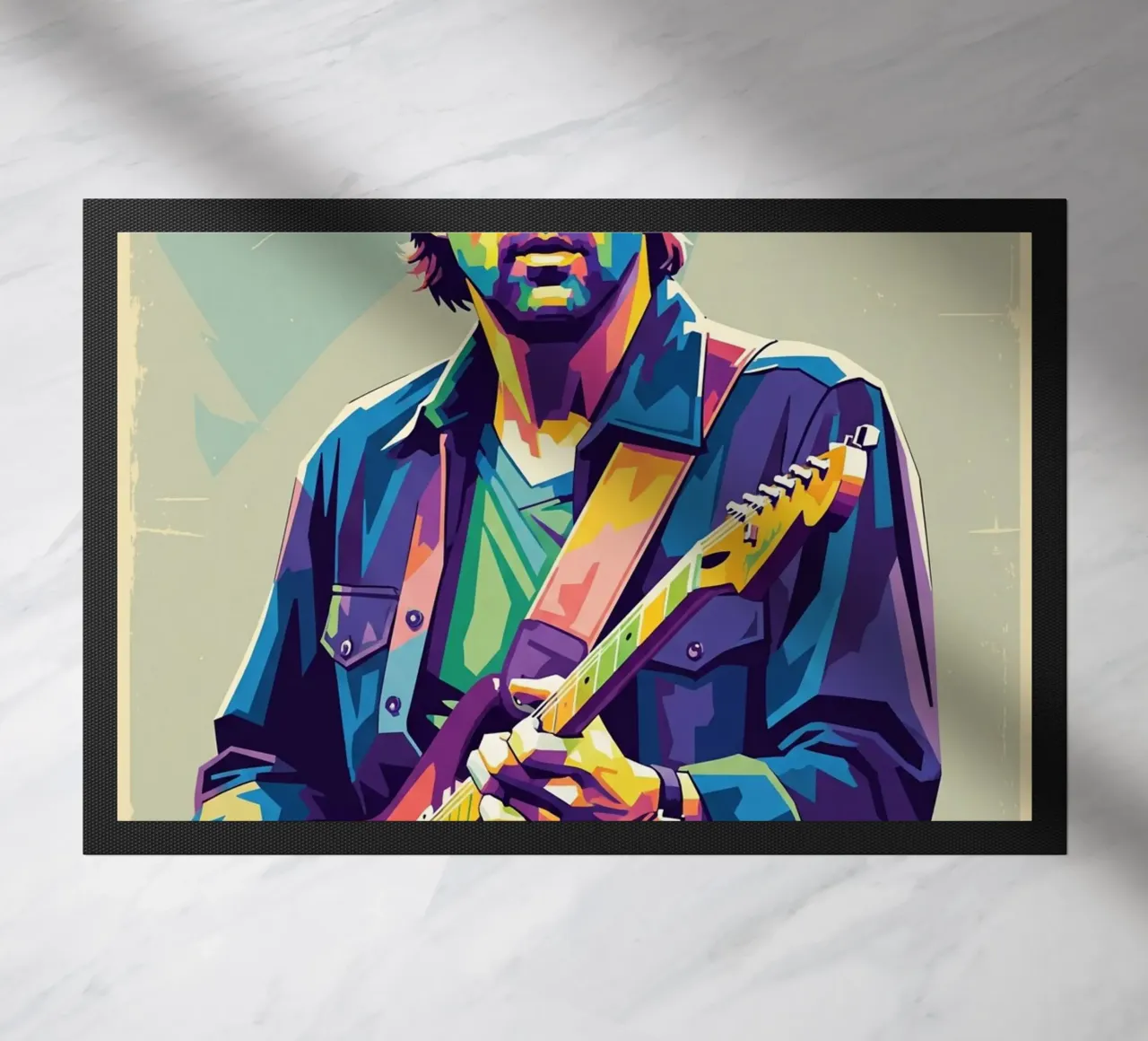 Erick Clapton pop art zerbino da Hantamrata