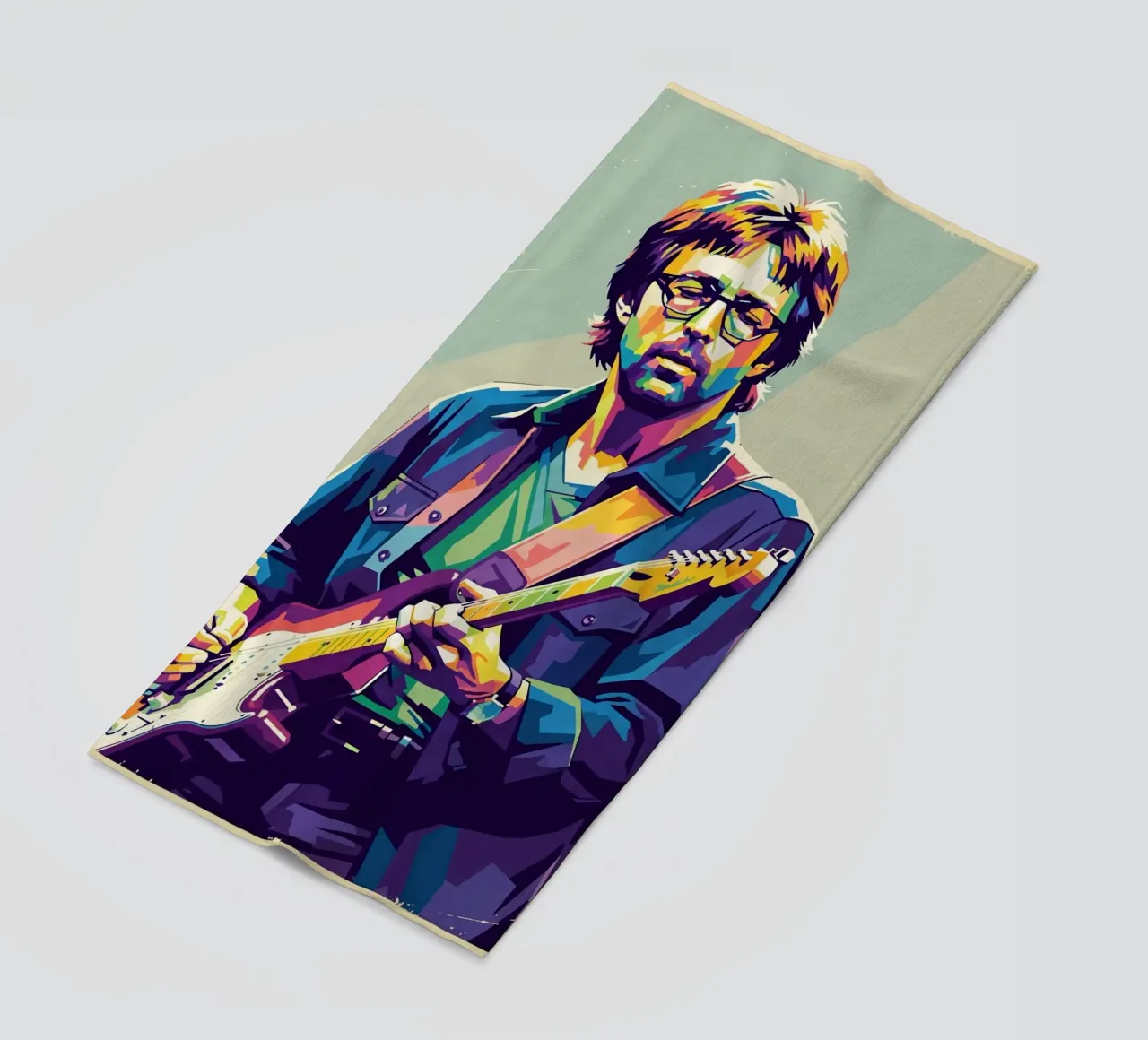Erick Clapton pop art telo mare da Hantamrata