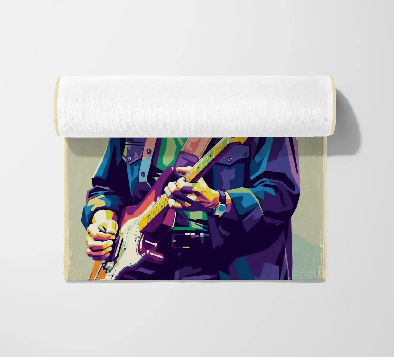 Erick Clapton pop art telo mare da Hantamrata