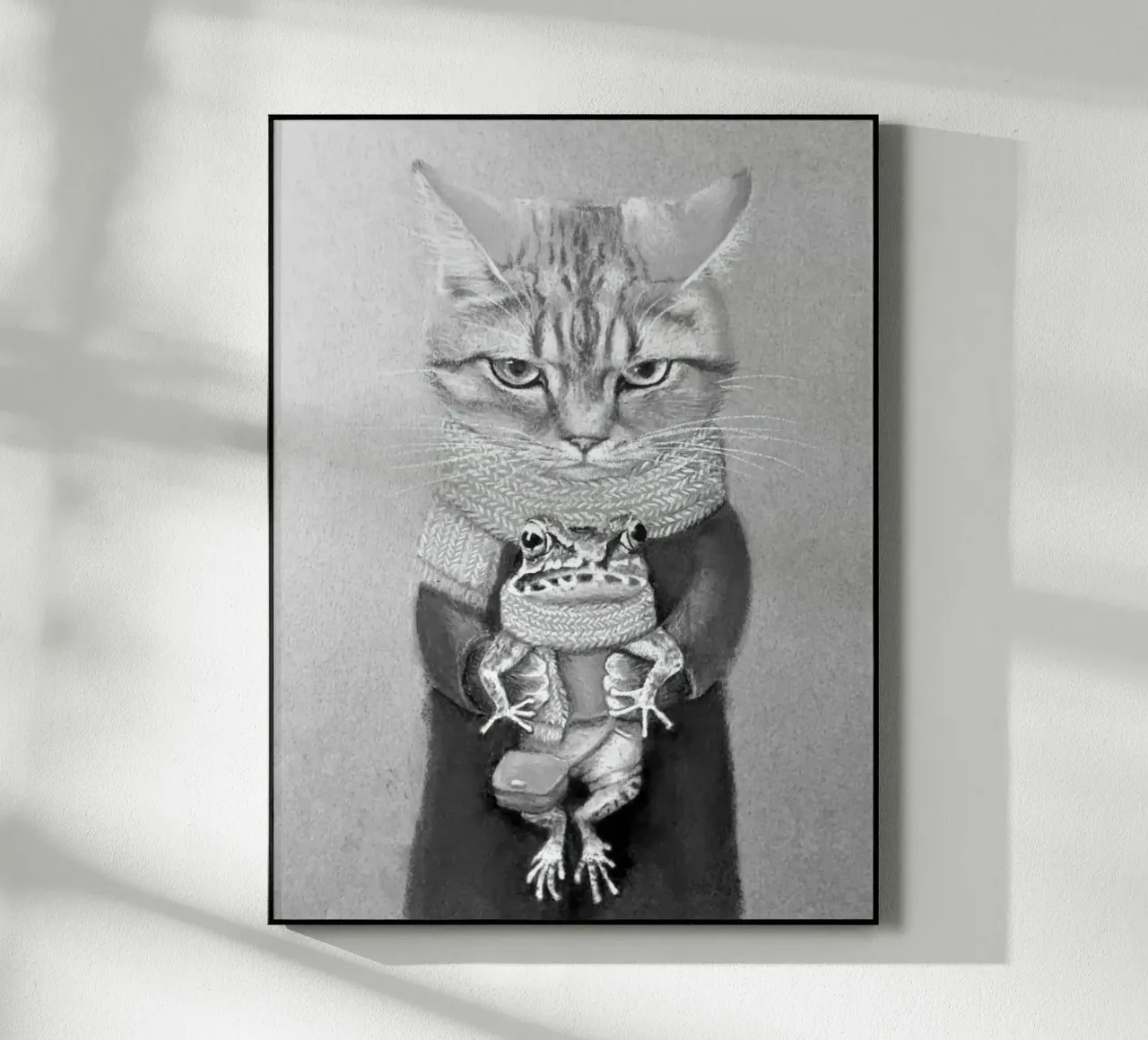 shadow cat frog plexiglass da ryan