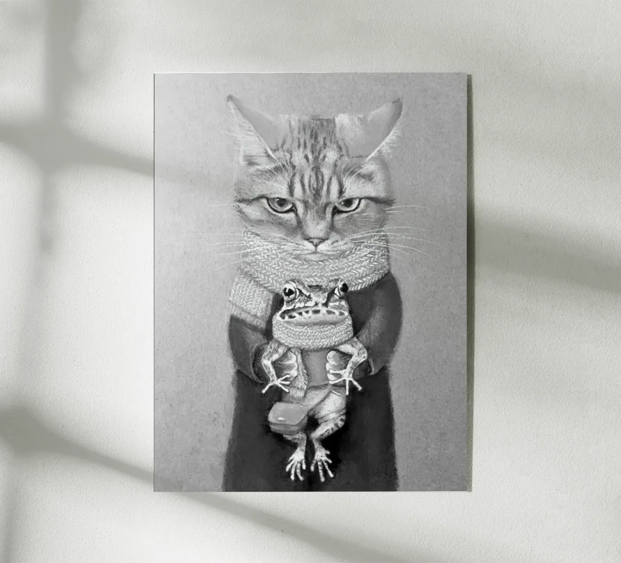 shadow cat frog plexiglass da ryan