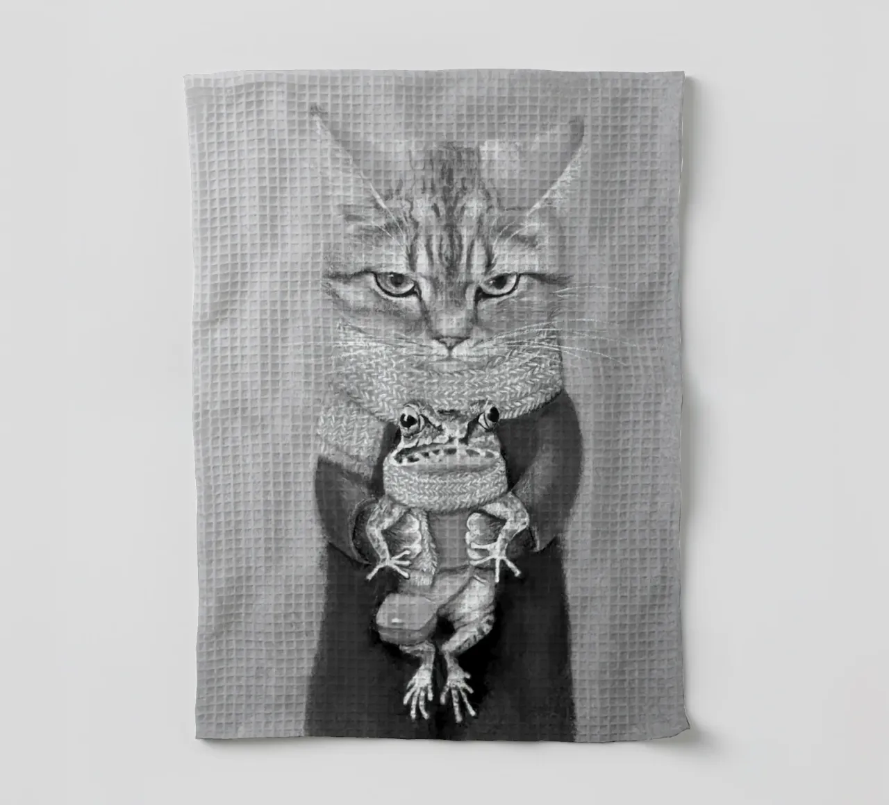 shadow cat frog canovaccio da cucina da ryan